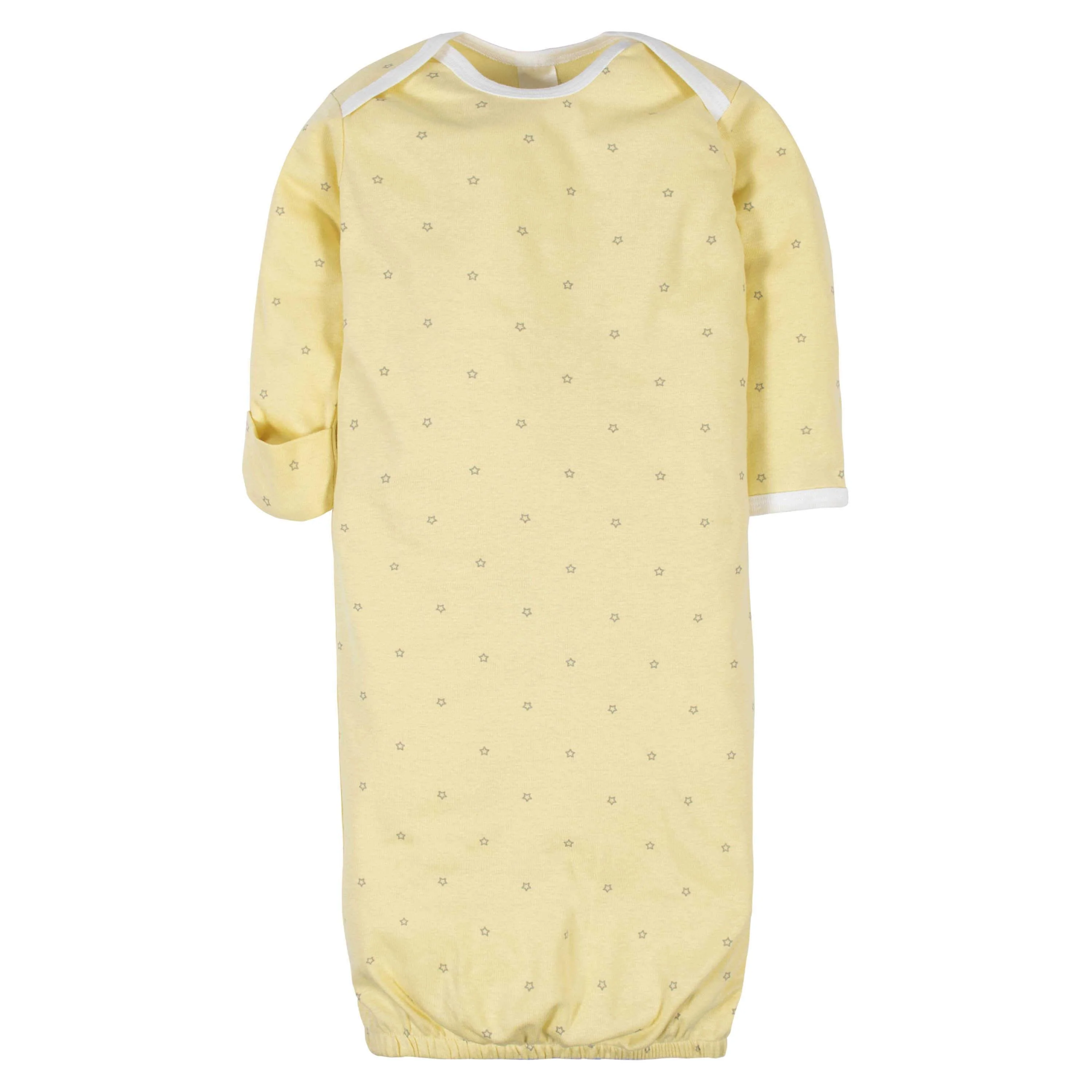 4-Pack Baby Neutral Hugs Gowns - Image 4