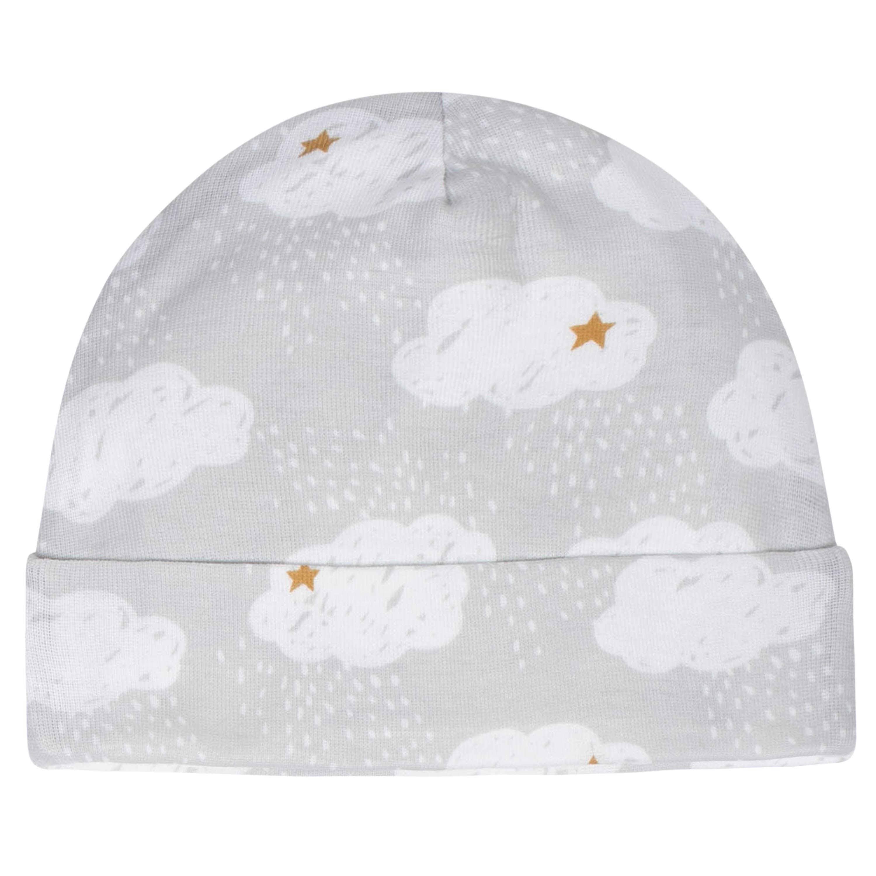 Gerber® 4-Pack Baby Neutral Sheep Caps - Image 3