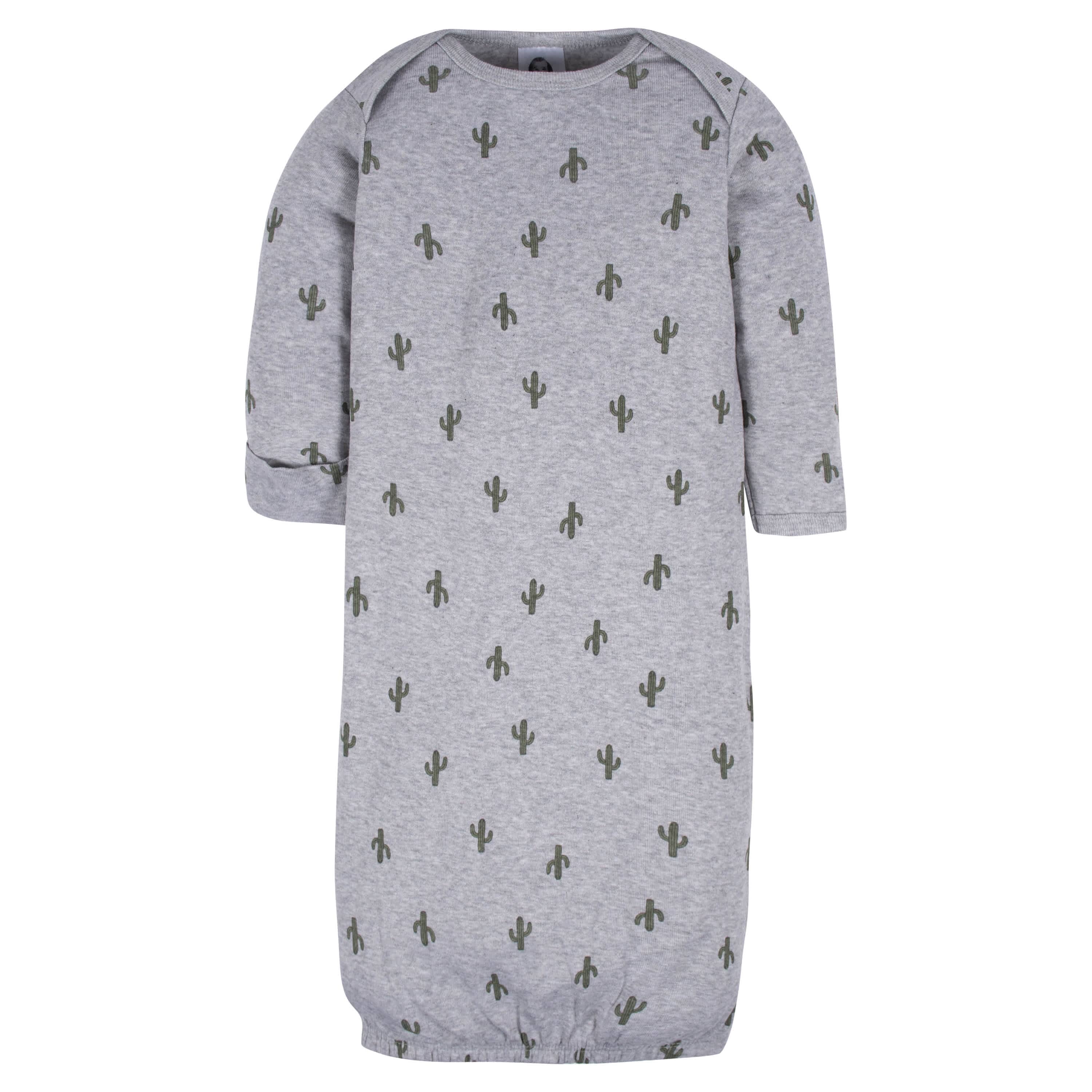 4-Pack Baby Neutral Southwest Gowns - Image 10