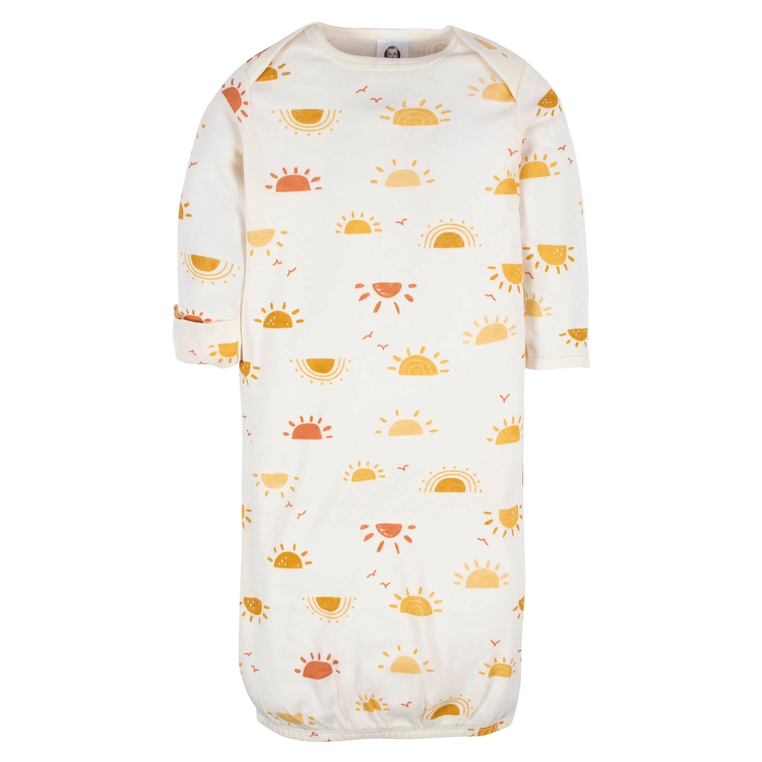4-Pack Baby Neutral Southwest Gowns - Image 6