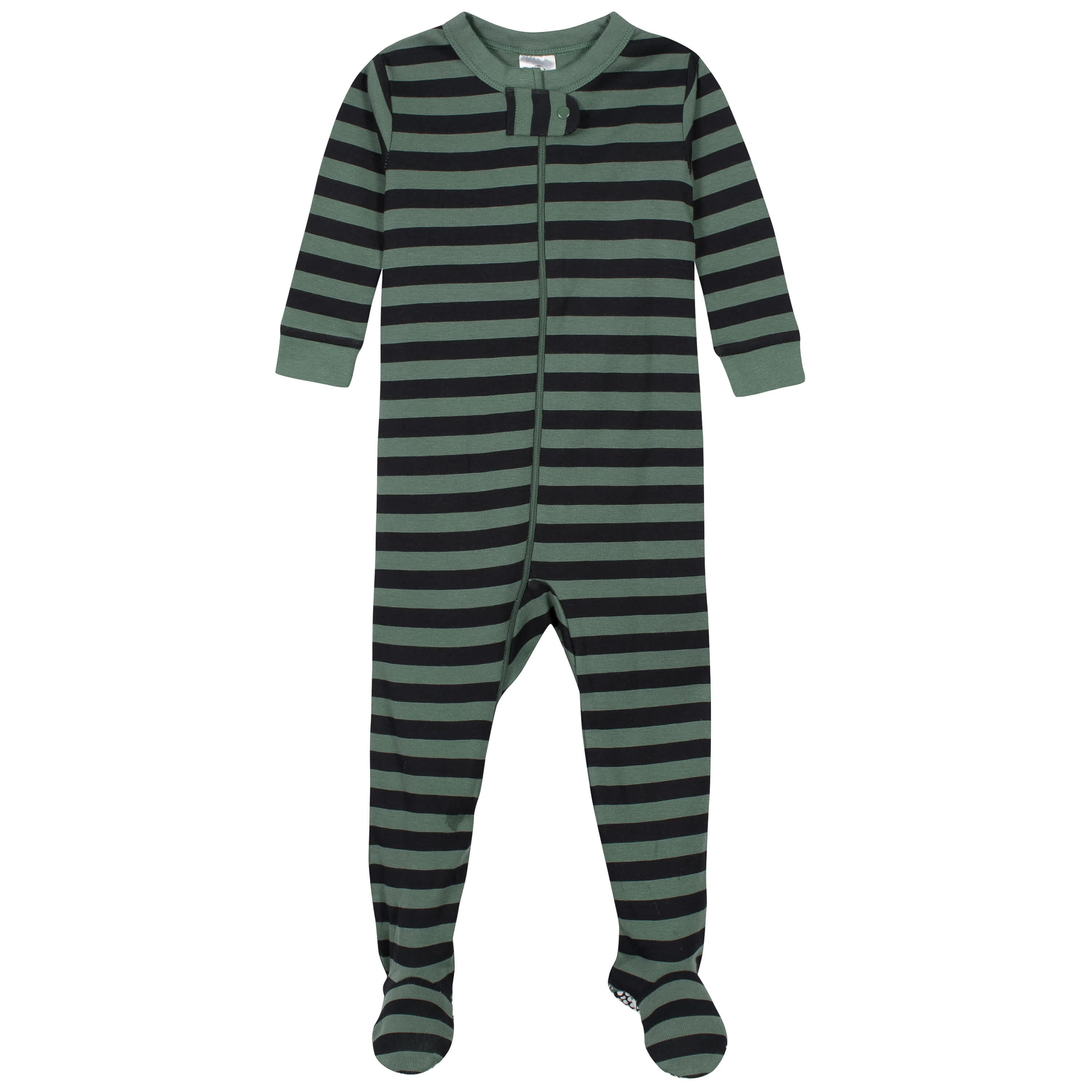 4-Pack Baby & Toddler Boys Bears & Construction Trucks Snug Fit Footed Cotton Pajamas - Image 5