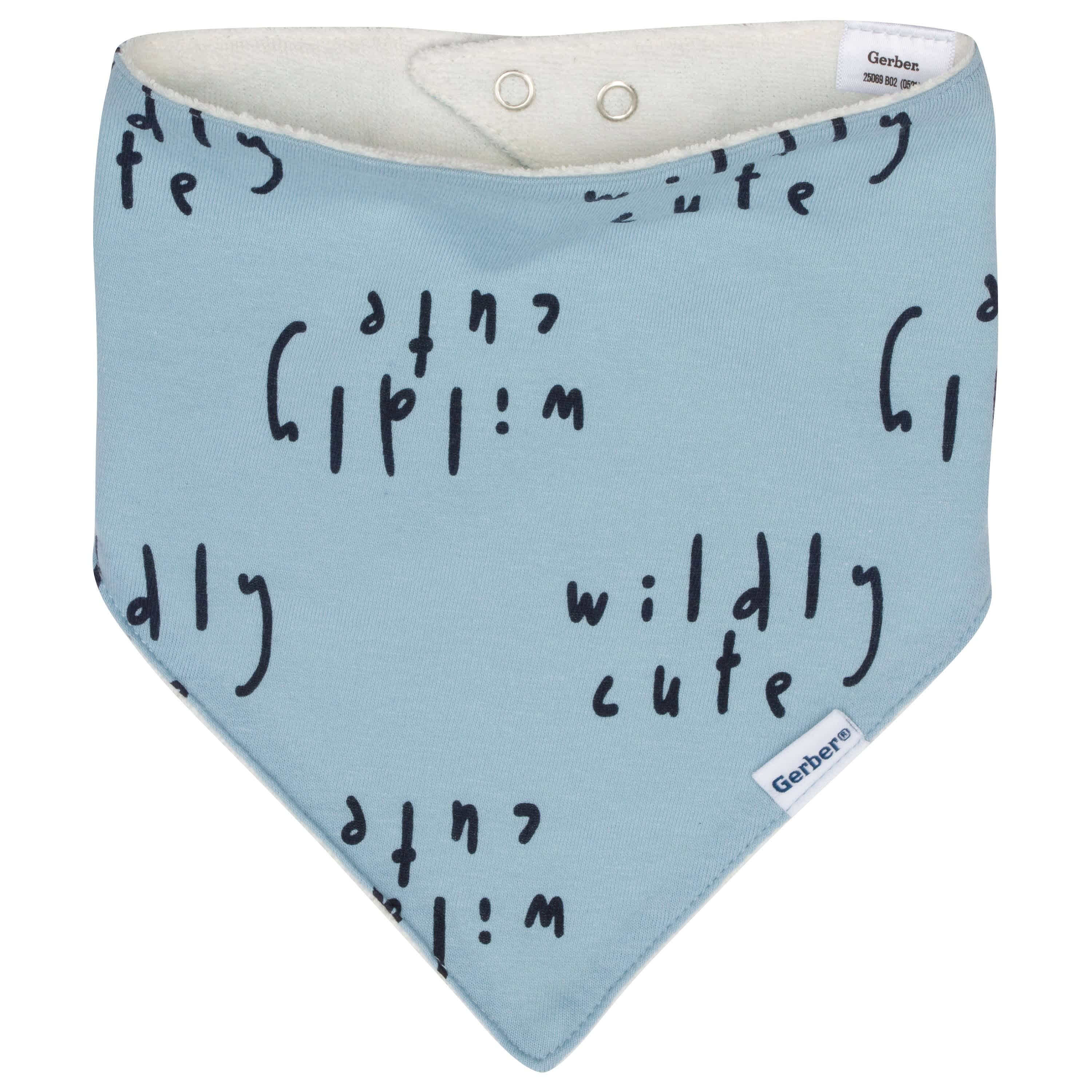 4-Pack Baby Boys Fox Bandana Bibs - Image 3