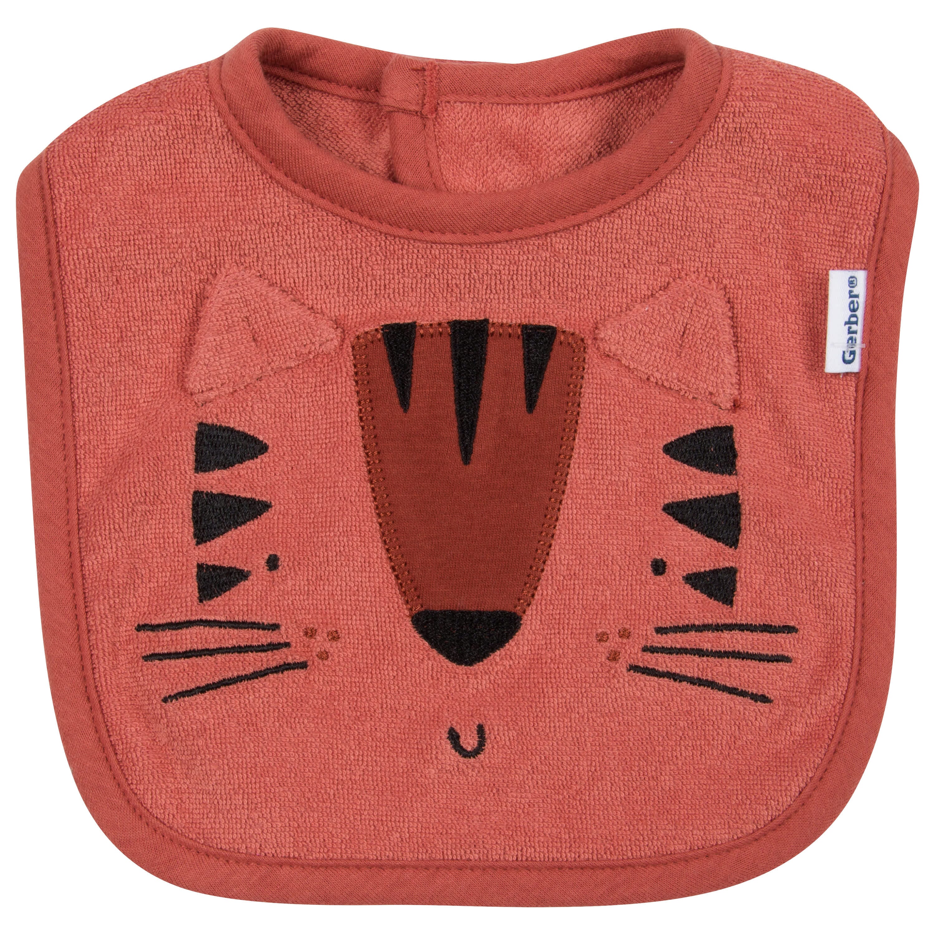 4-Pack Baby Boys Safari Dribbler Bibs - Image 2