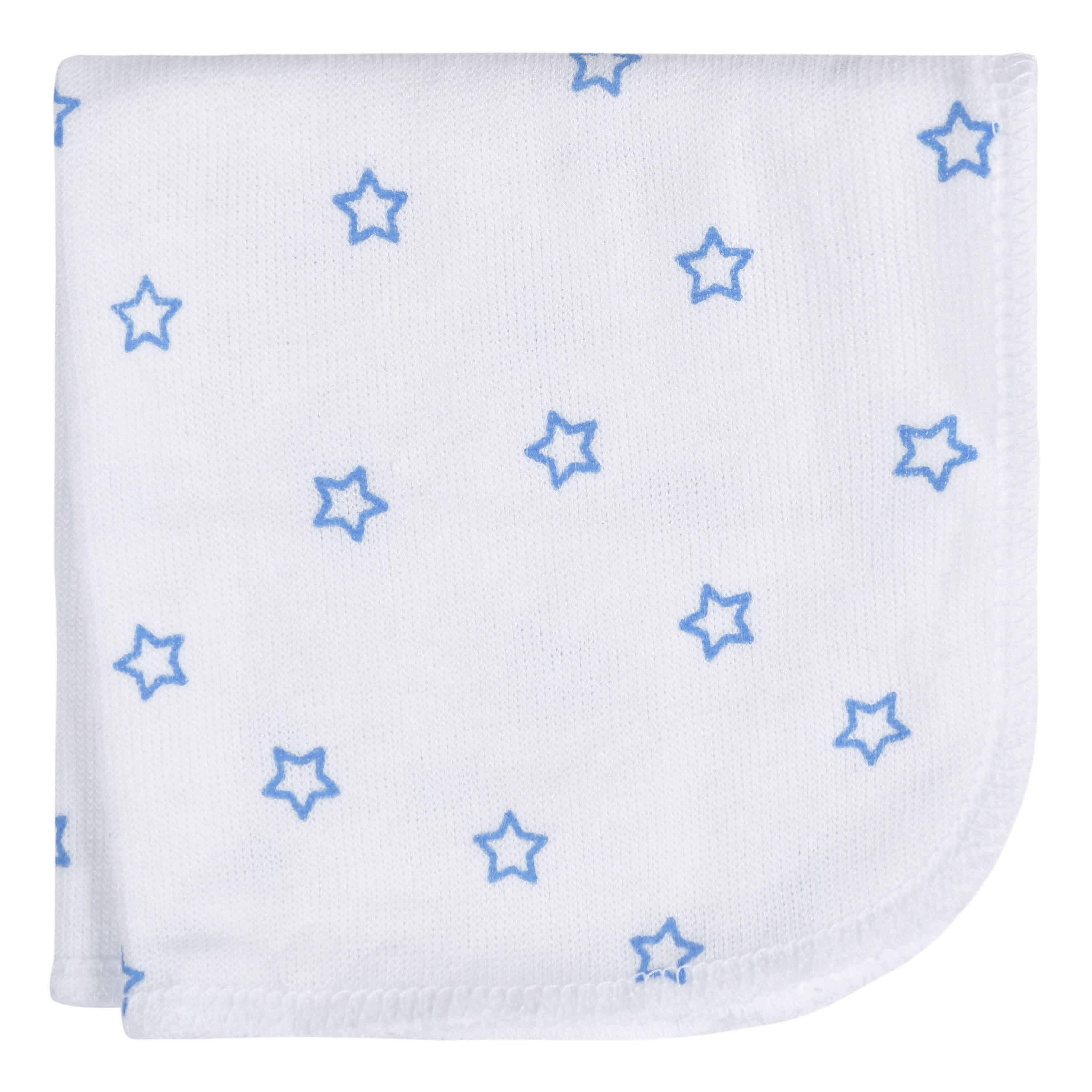 4-Pack Baby Boys Stars Washcloths - Image 2