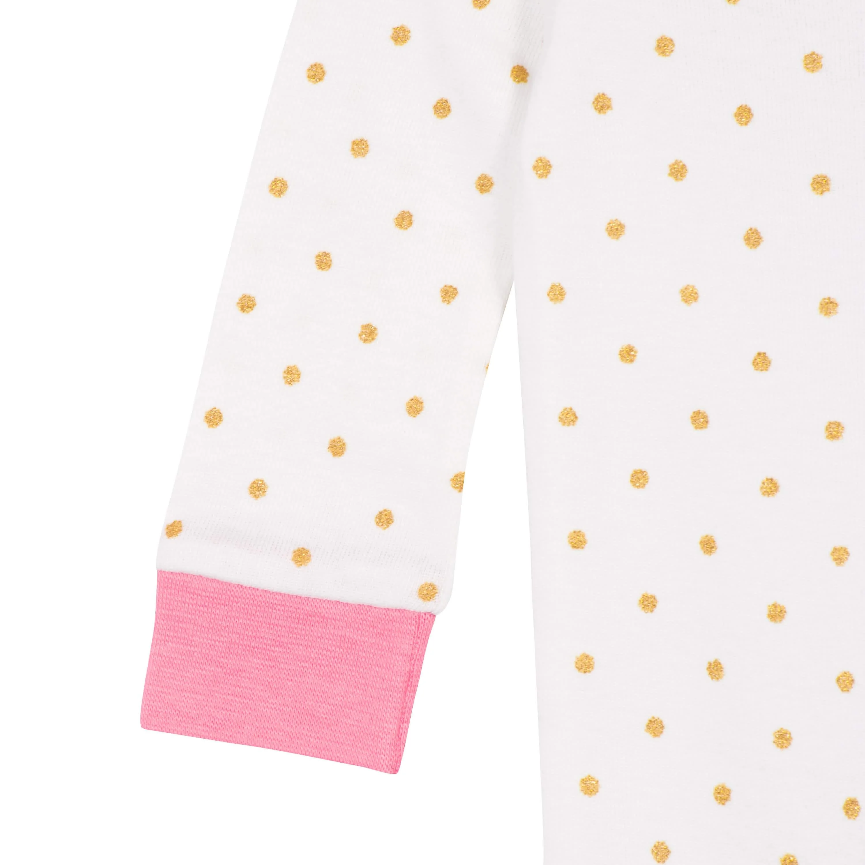 4-Pack Baby & Toddler Girls Dreams & Rainbows Snug Fit Footed Cotton Pajamas - Image 12