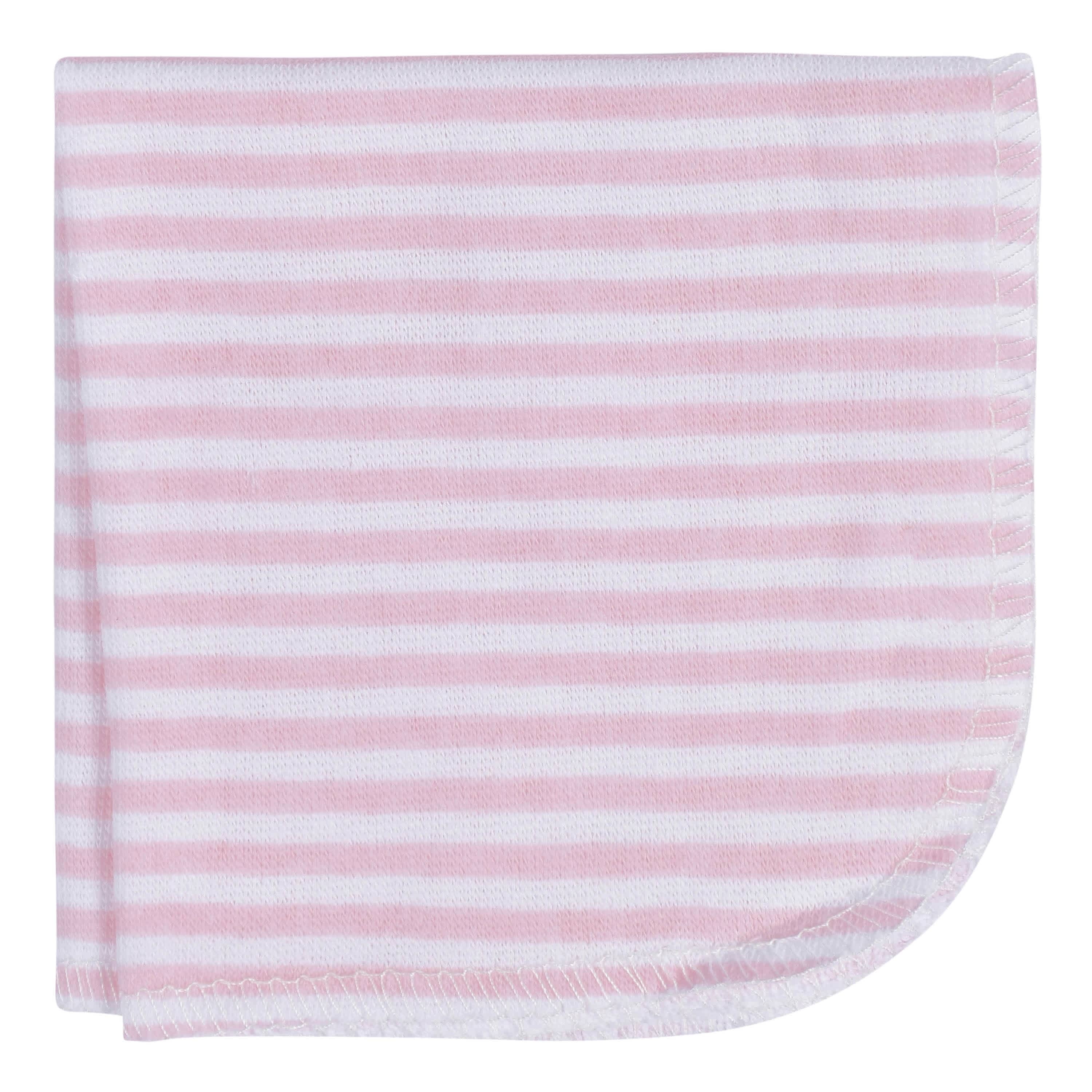 4-Pack Baby Girls Stars Washcloths - Image 3