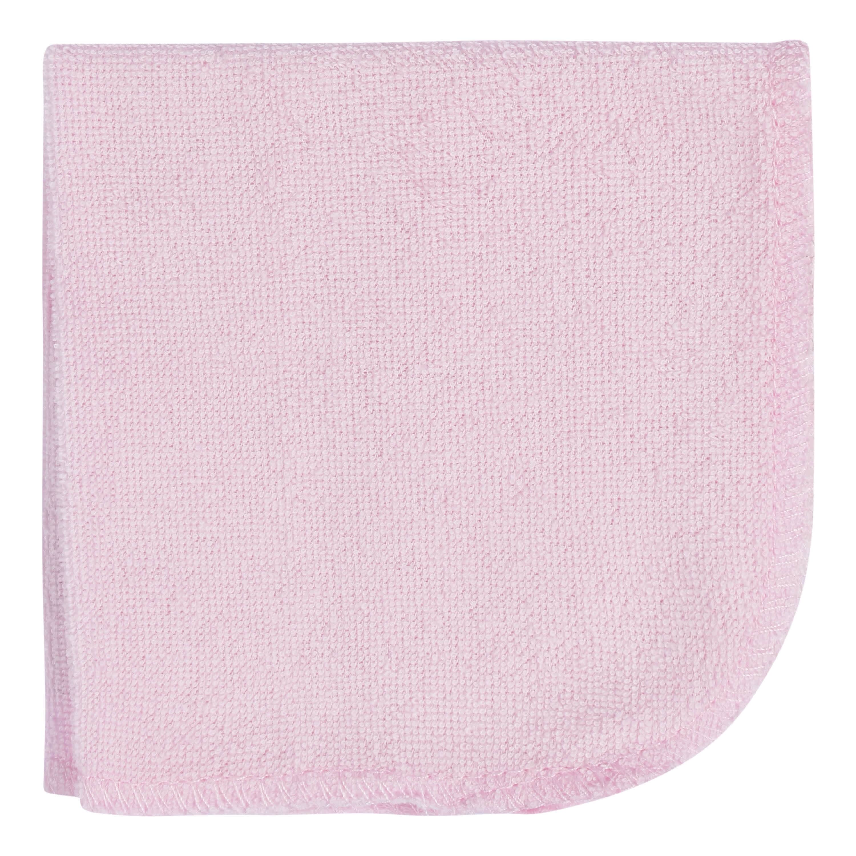 4-Pack Baby Girls Stars Washcloths - Image 4