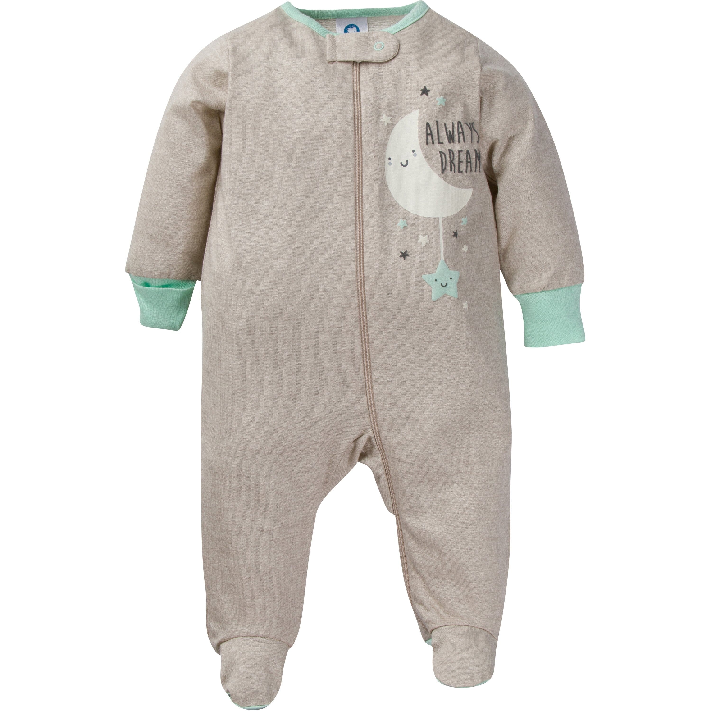 4-Pack Baby Neutral Moon & Stars Sleep 'N Plays - Image 2