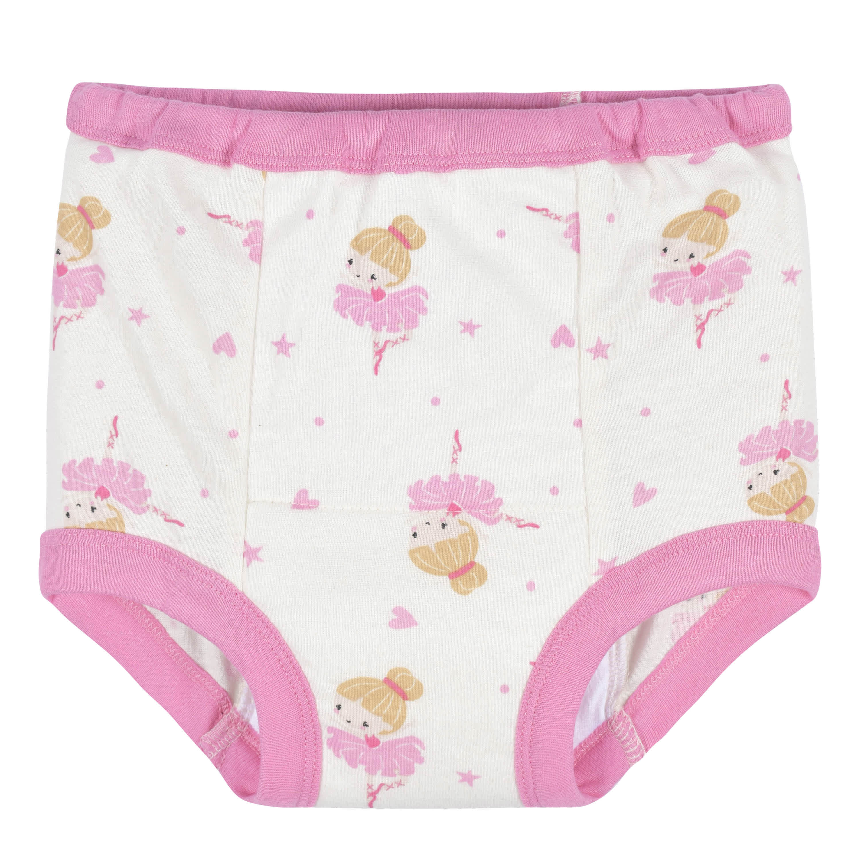 4-Pack Toddler Girls Ballerina Training Pants - Image 2