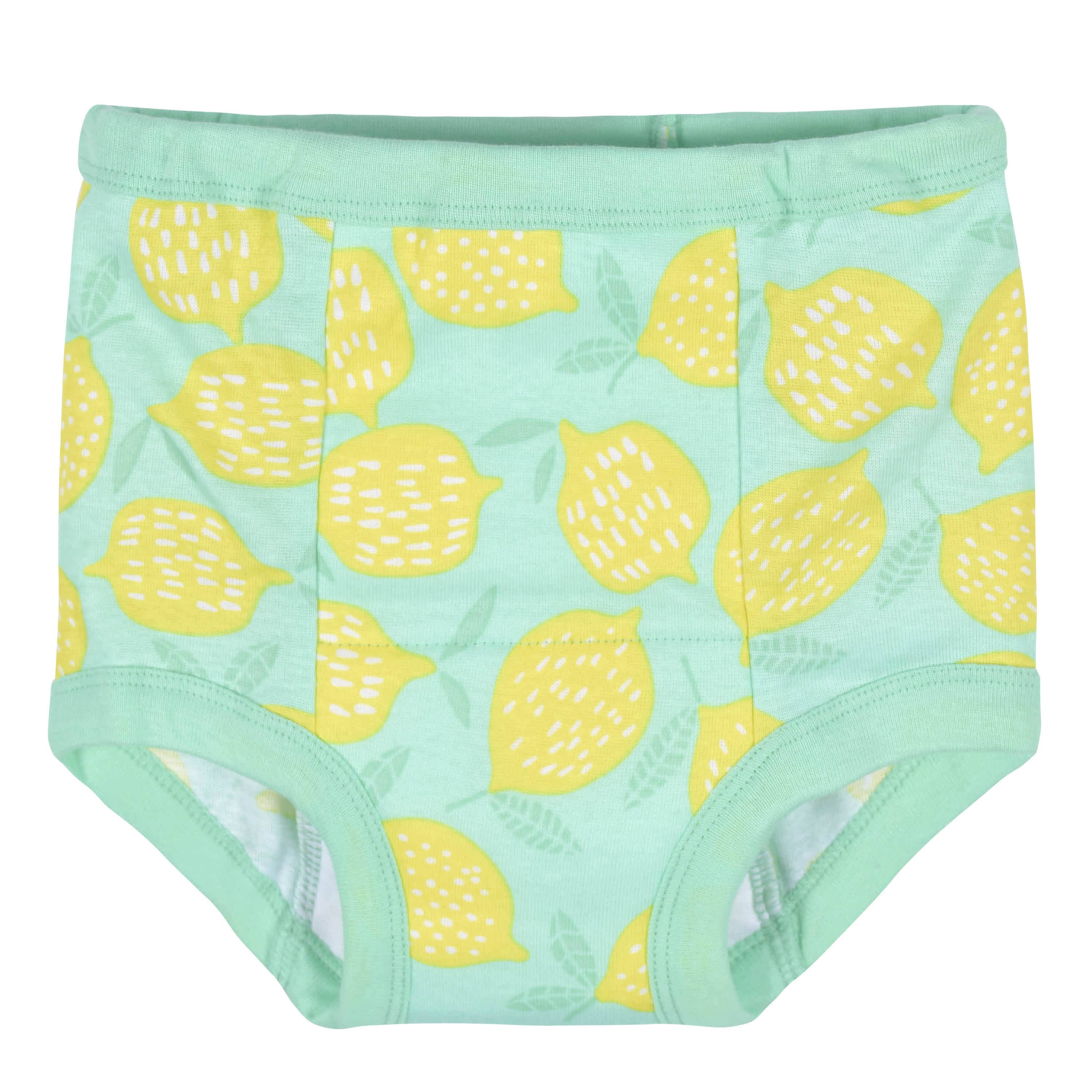 4-Pack Toddler Girls Lemons & Peaches Training Pants - Image 2