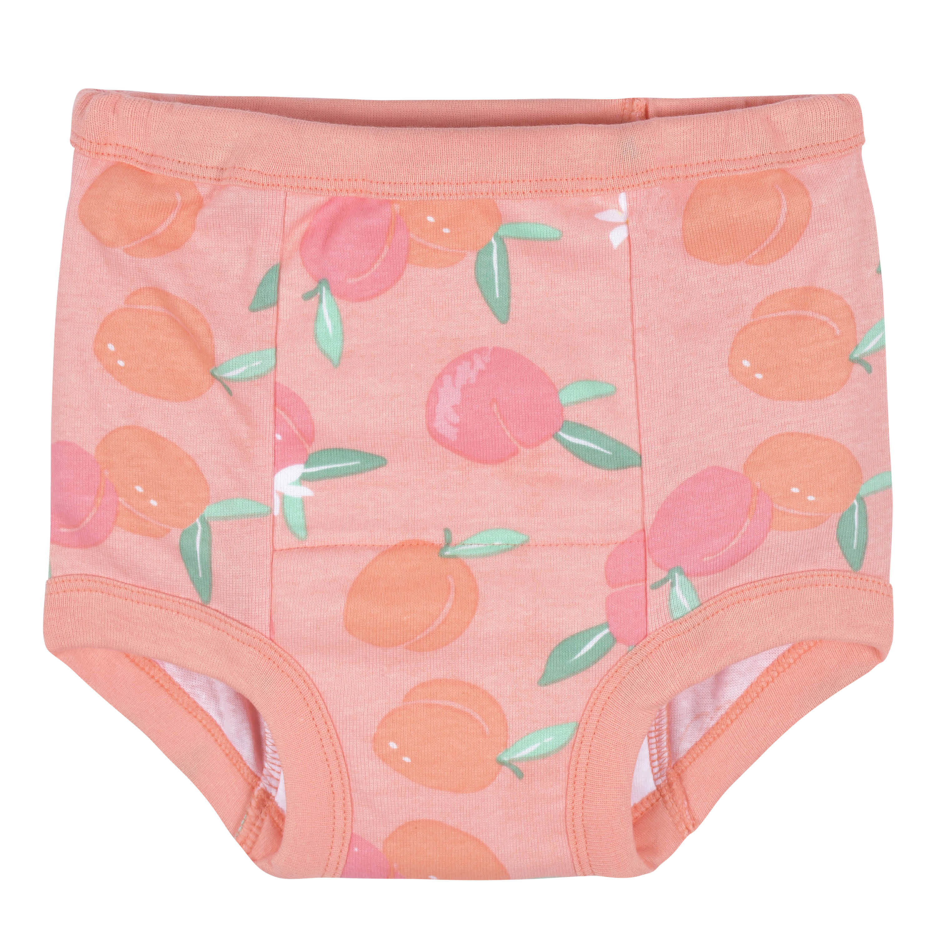 4-Pack Toddler Girls Lemons & Peaches Training Pants - Image 5