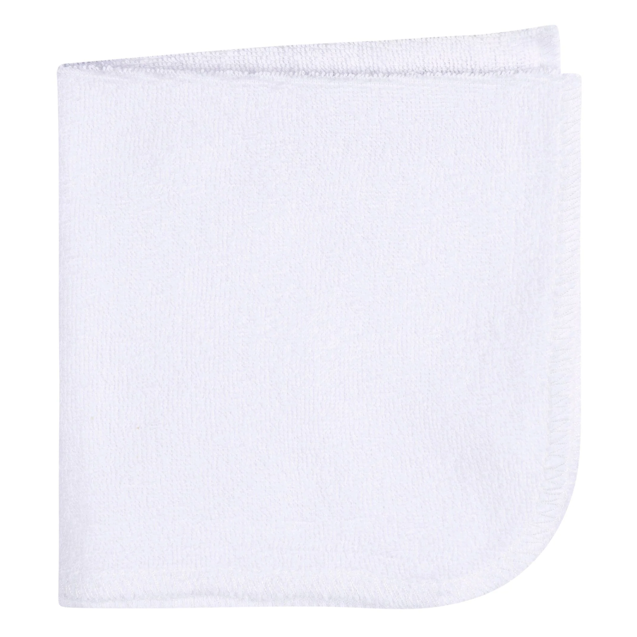 Embroidered 4-Piece Baby Boys Blue Shark Towel & Washcloths Set - Image 7