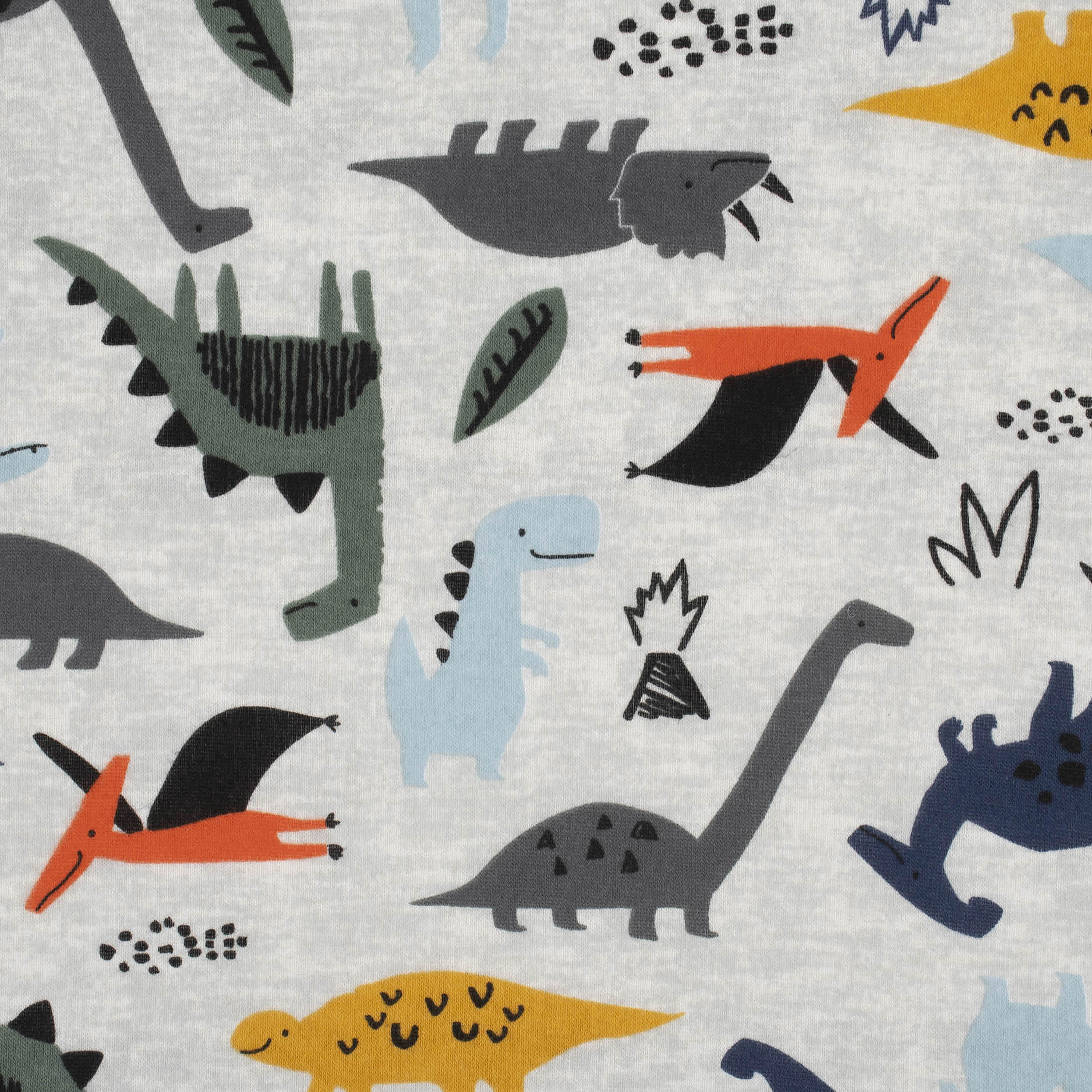 4-Piece Baby Boys Dino Hooded Towel & Washcloth Set - Image 4