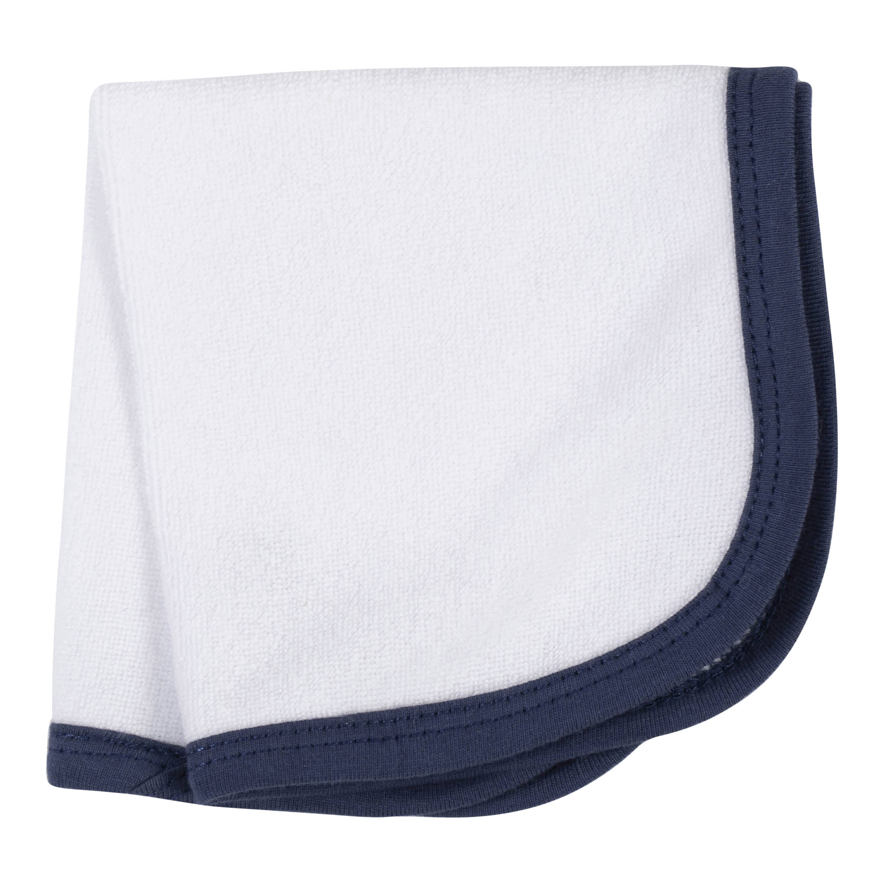 4-Piece Baby Boys Dino Hooded Towel & Washcloth Set - Image 5