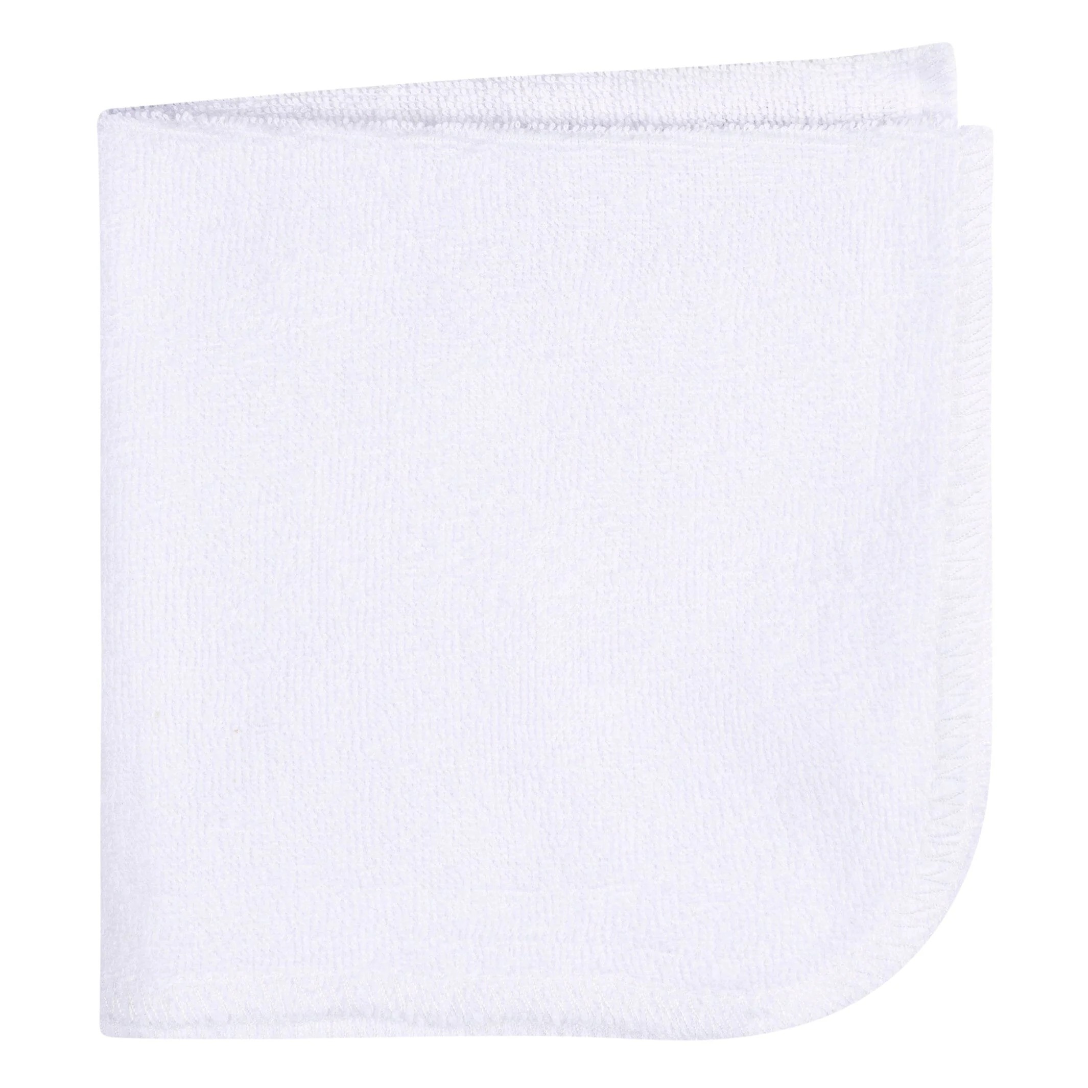 Embroidered 4-Piece Baby Neutral Zebra Towel & Washcloths - Image 5