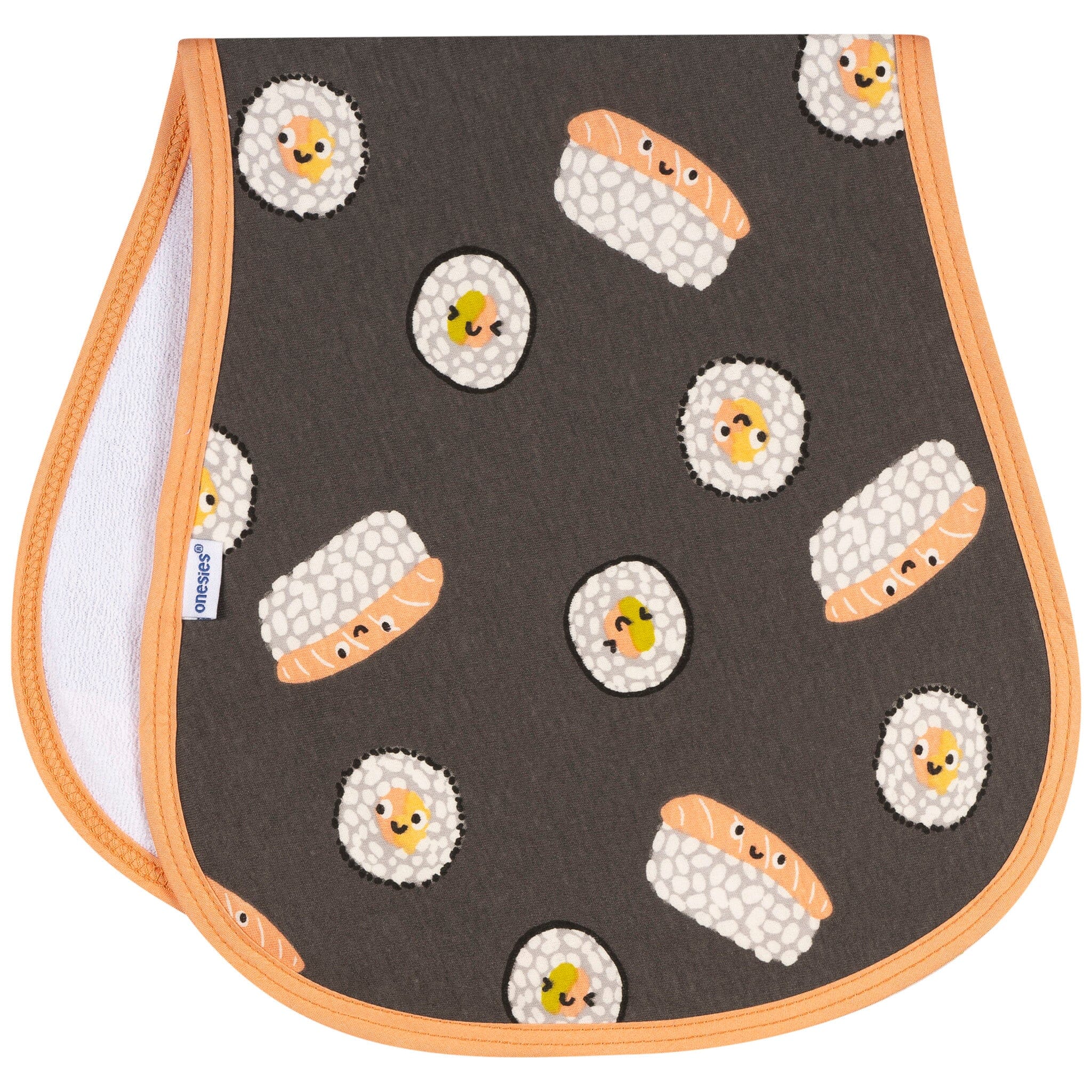 4-Piece Baby Neutral Sushi Burpcloth - Image 3