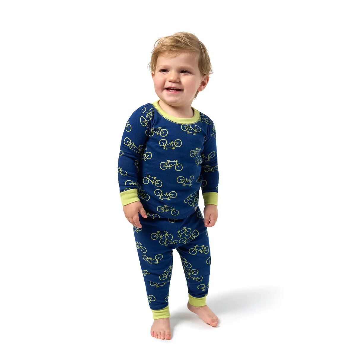 4-Piece Baby Boys Apples Pajamas Sets - Image 2