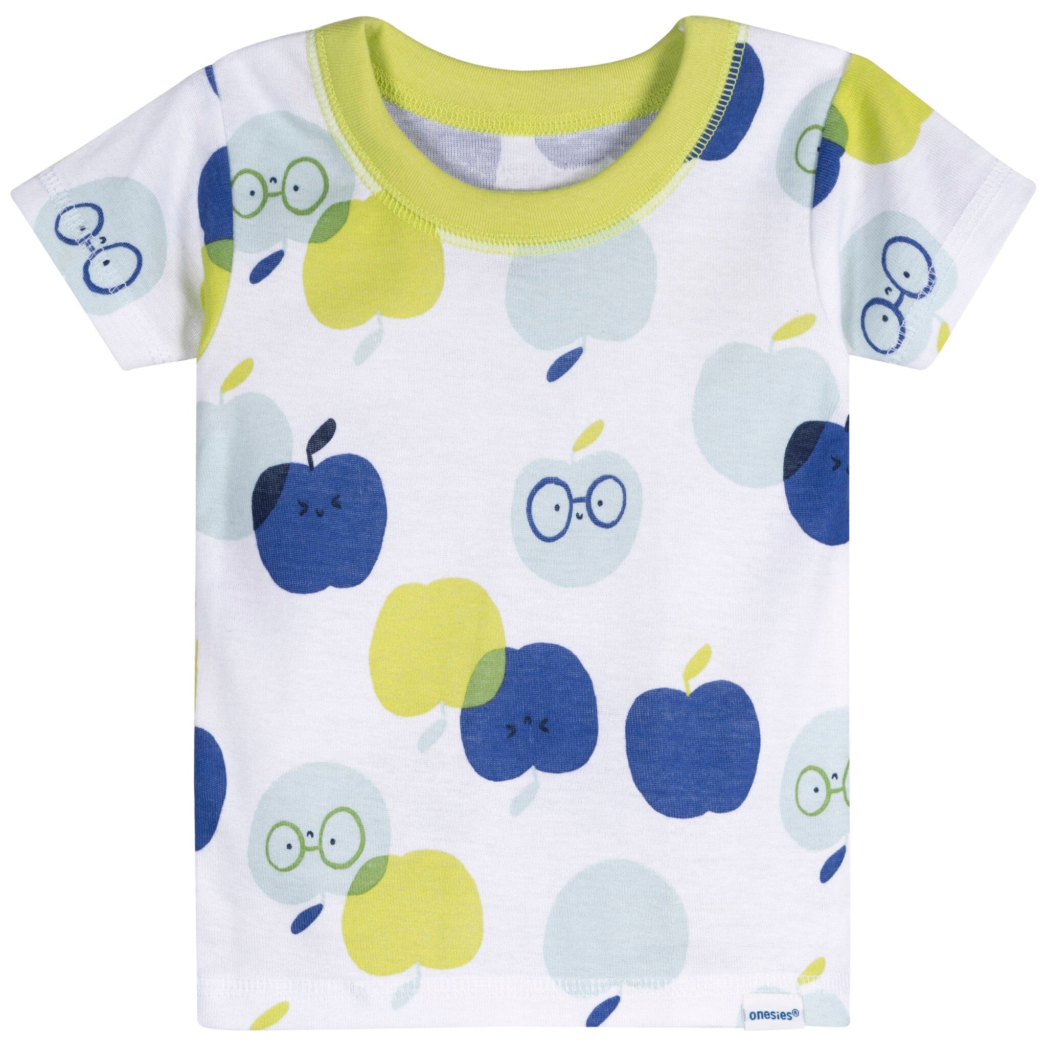4-Piece Baby Boys Apples Pajamas Sets - Image 6