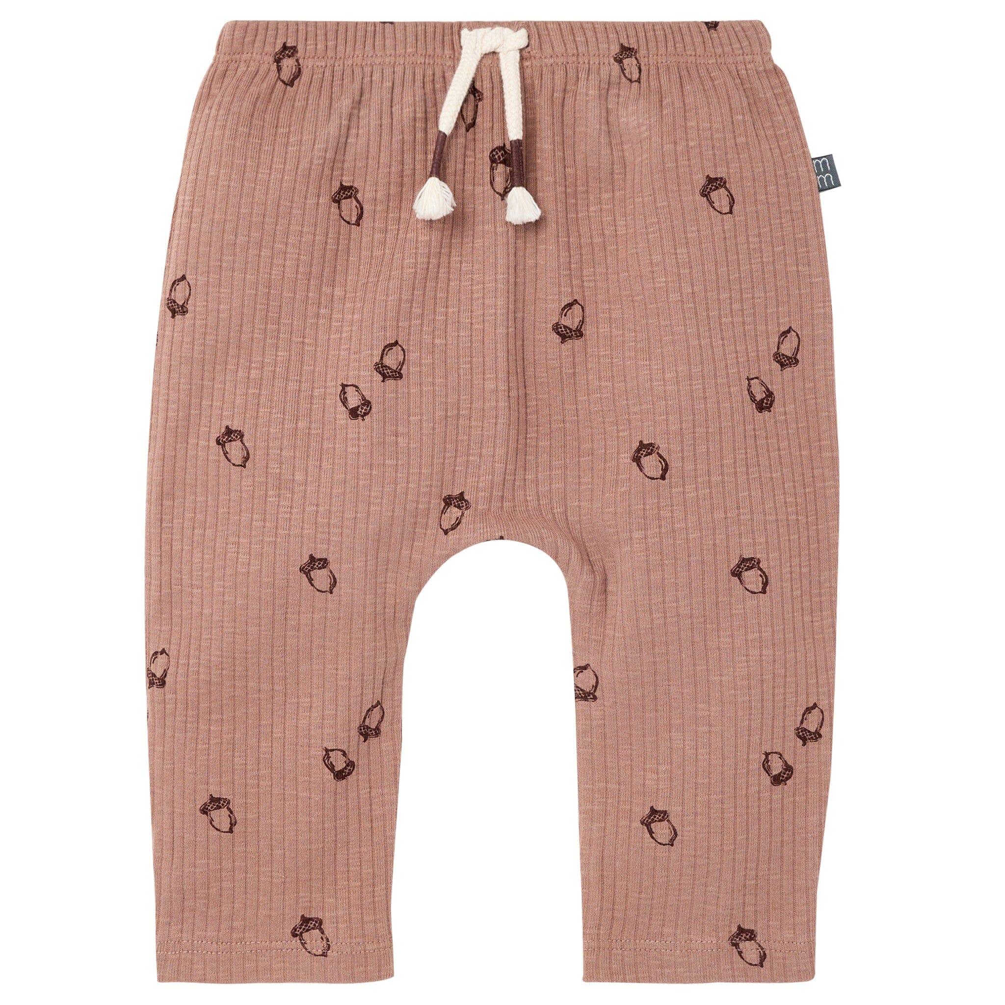 4-Piece Baby Boys Acorns Henley Tops and Pants Set - Image 5
