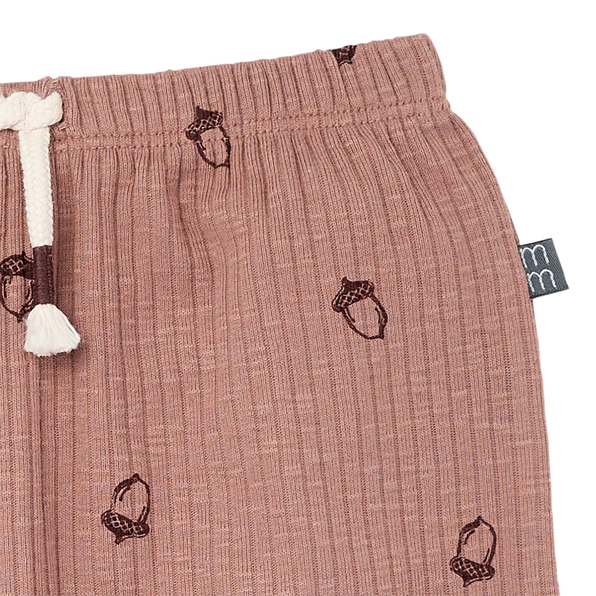 4-Piece Baby Boys Acorns Henley Tops and Pants Set - Image 6