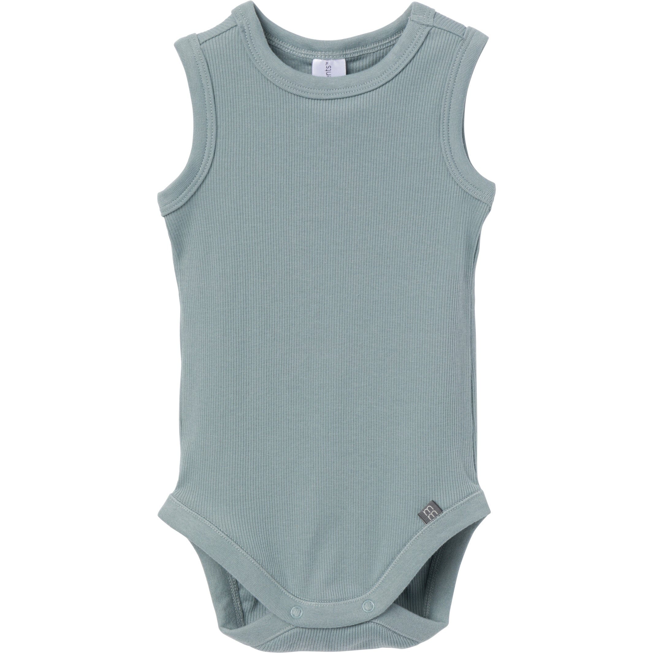 4-Piece Baby Boys Cream & Teal Bodysuits and Shorts Set - Image 4