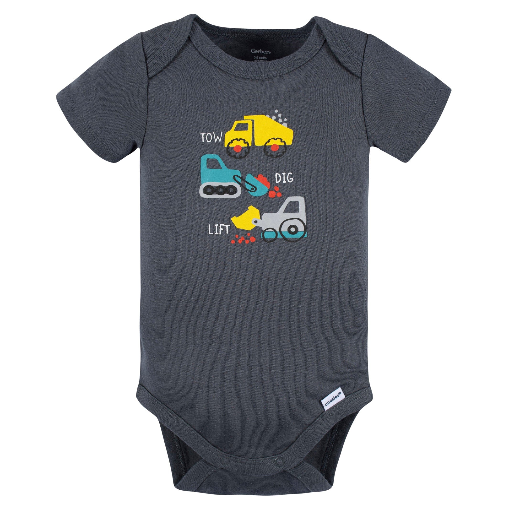 4-Piece Baby Boys Ready To Roll Onesies® Bodysuit, Tee, Shorts & Pant Set - Image 4