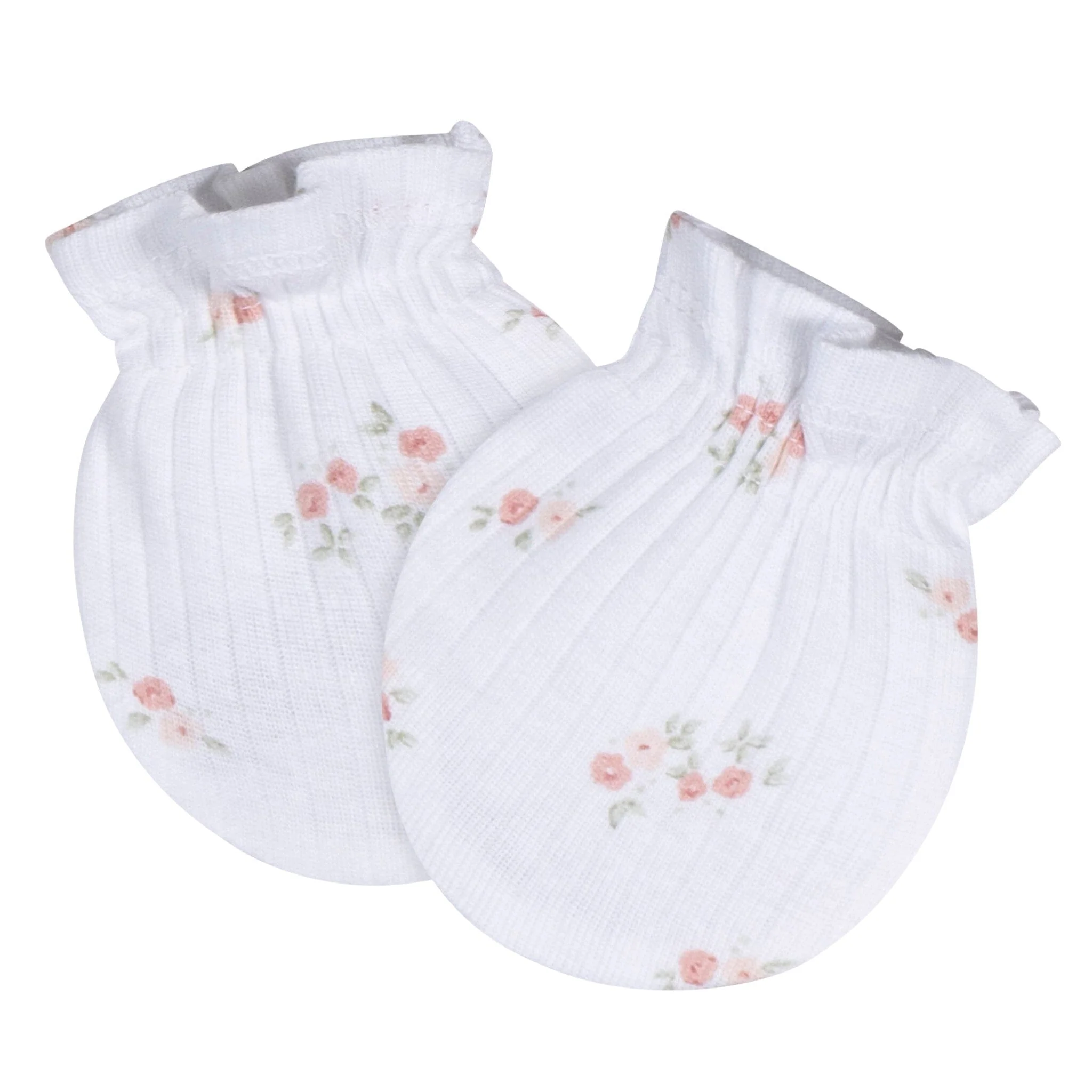 4-Piece Baby Girls Deer Cap and Mitten Set - Image 5