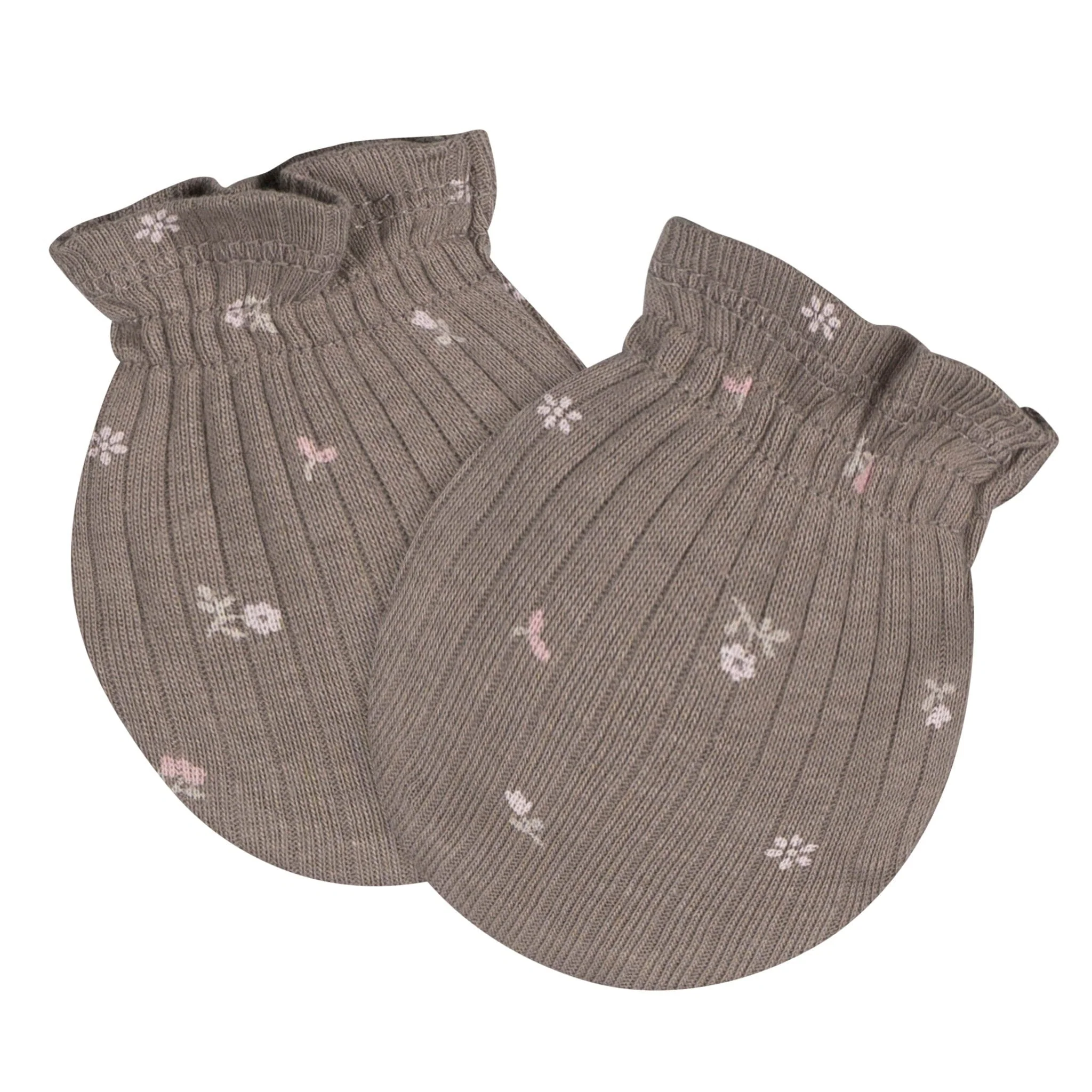 4-Piece Baby Girls Garden Cap and Mitten Set - Image 5