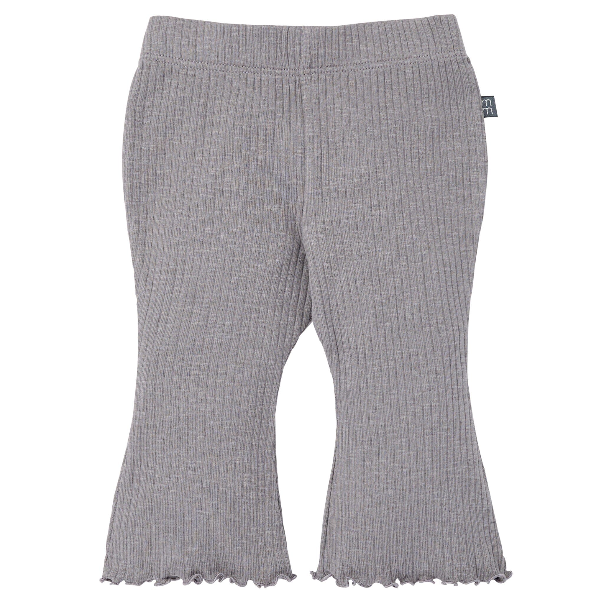 4-Piece Baby Girls Pear Henley Ruffle Tops and Pants Set - Image 9