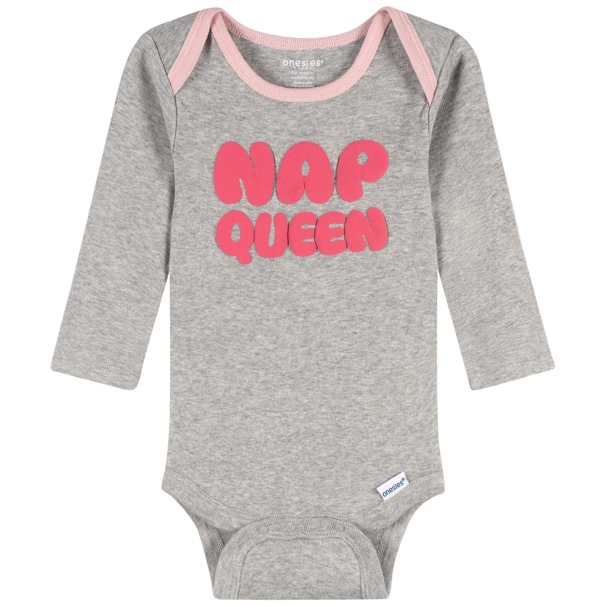 4-Piece Baby Girls Nap Queen Onesies® Bodysuits and Pants - Image 2