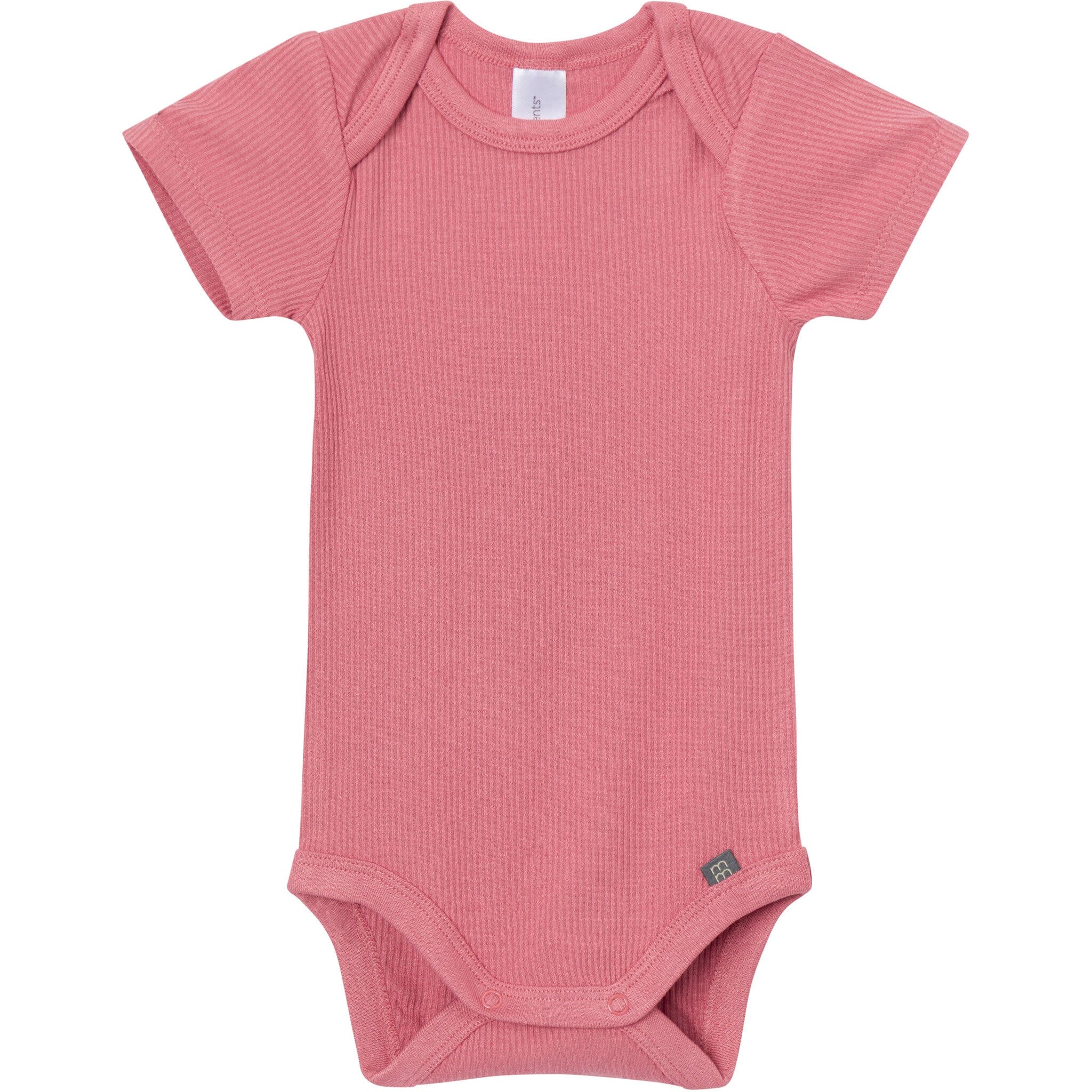 4-Piece Baby Girls Pink Flower Bodysuits and Pants Viscose Set - Image 7