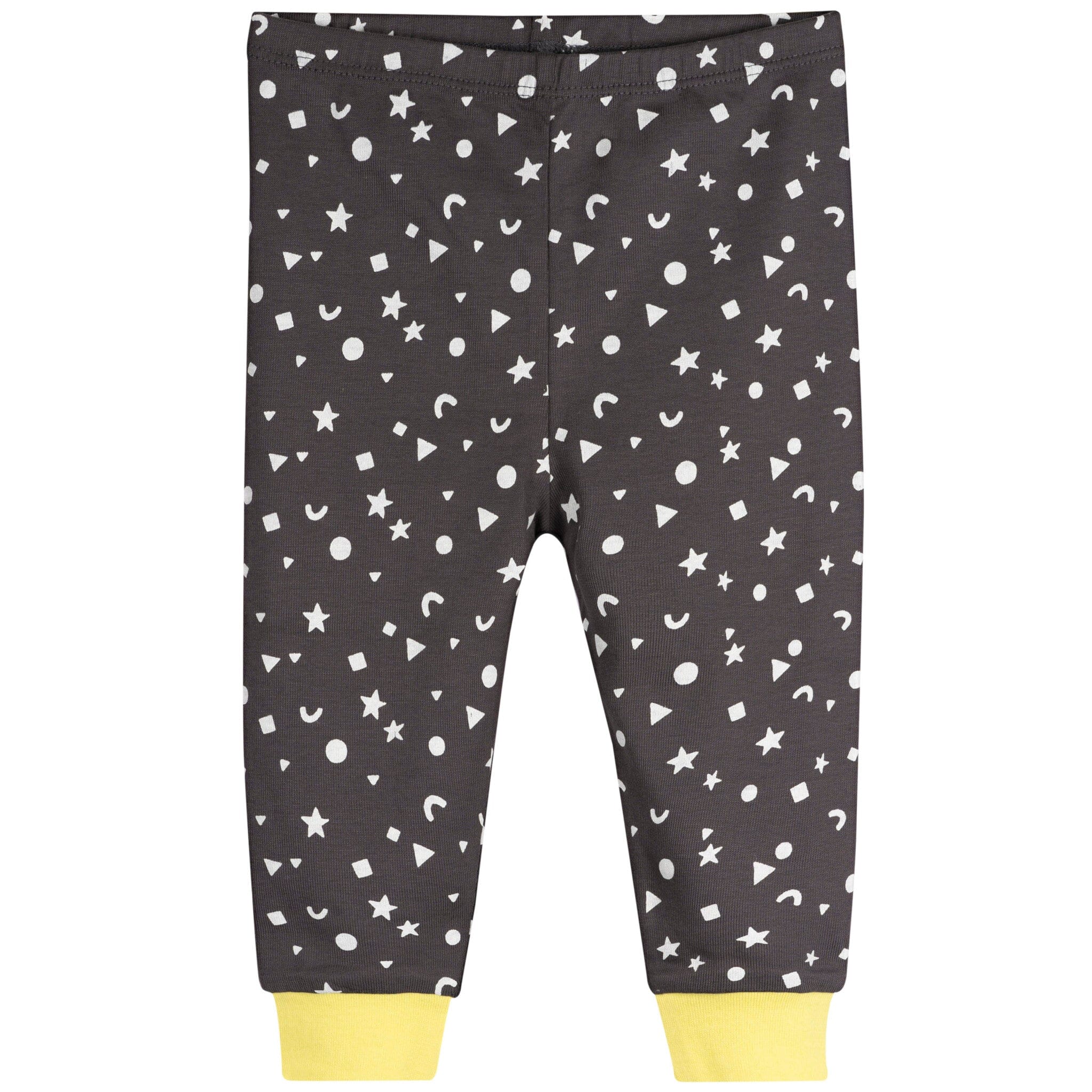4-Piece Baby Neutral Clouds Pajamas Sets - Image 6