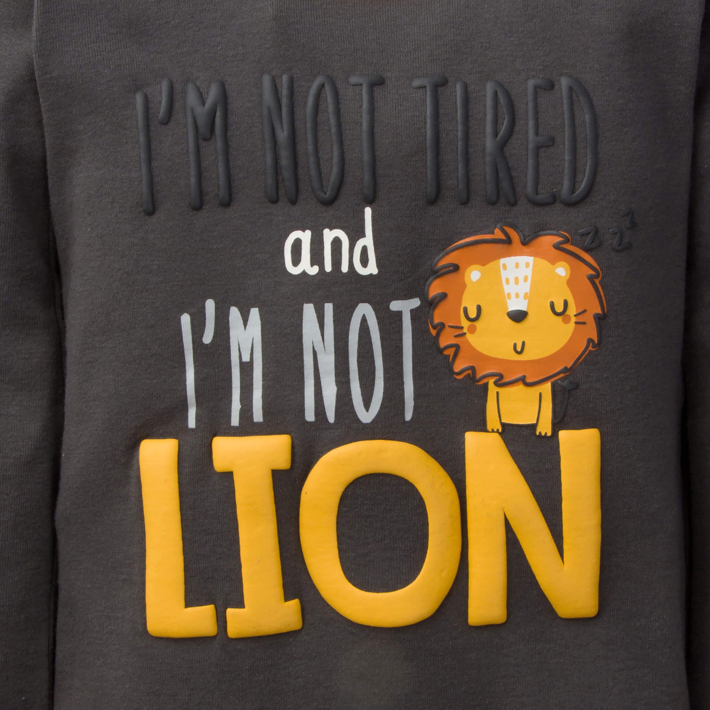 4-Piece Infant & Toddler Boys Lion Snug Fit Cotton Pajamas - Image 3