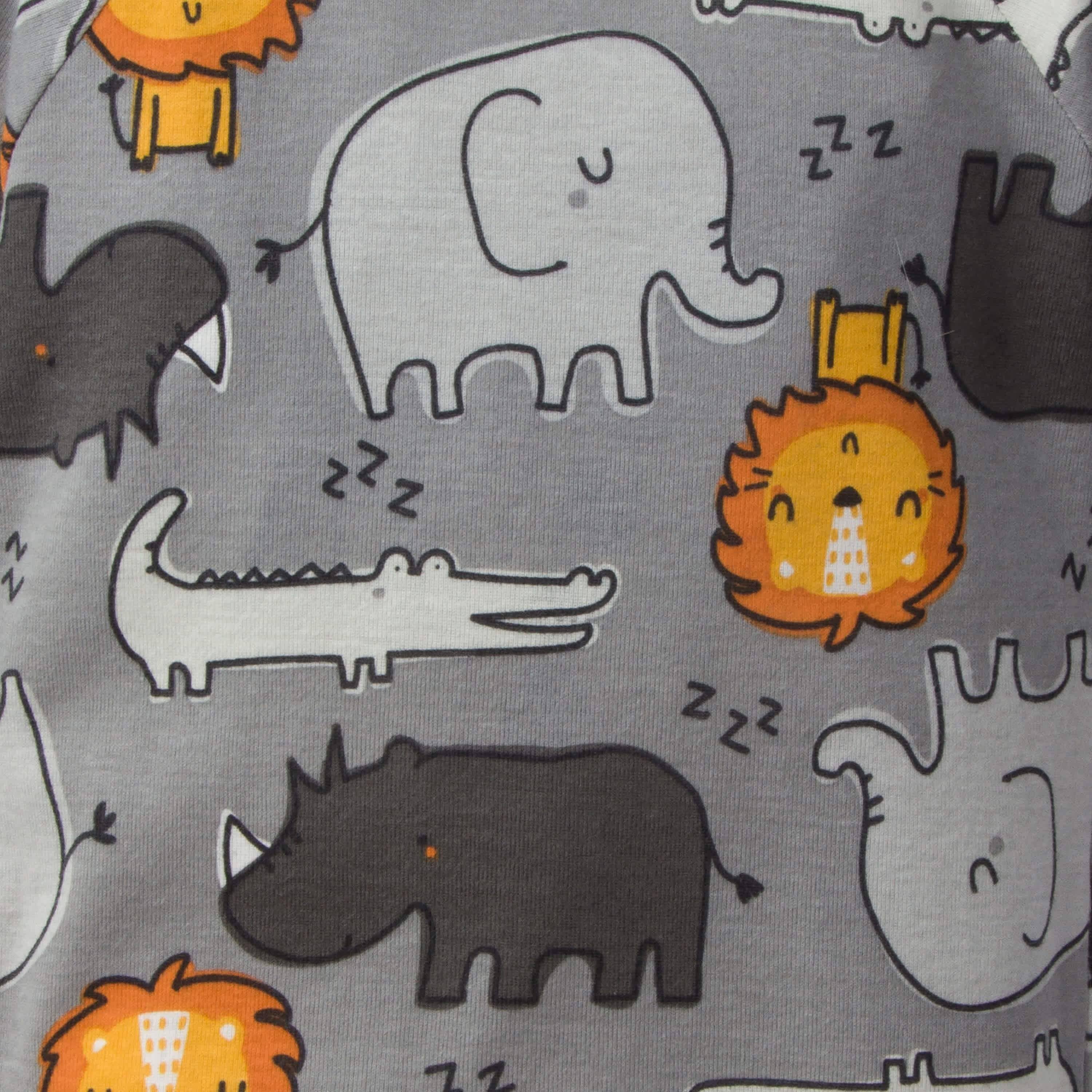 4-Piece Infant & Toddler Boys Lion Snug Fit Cotton Pajamas - Image 5
