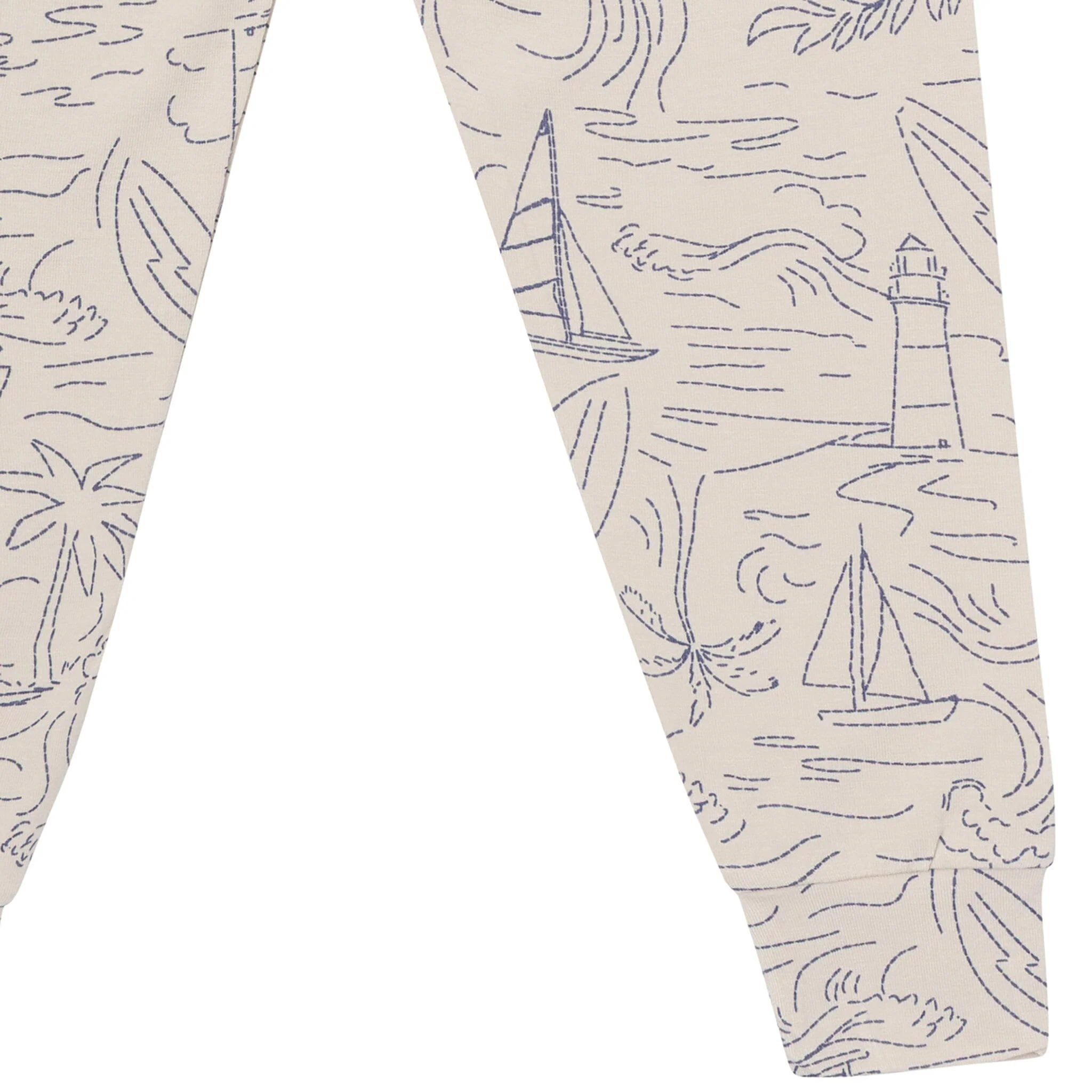 4-Piece Boys Maine Coast Viscose Snug Fit Pajama Set - Image 7