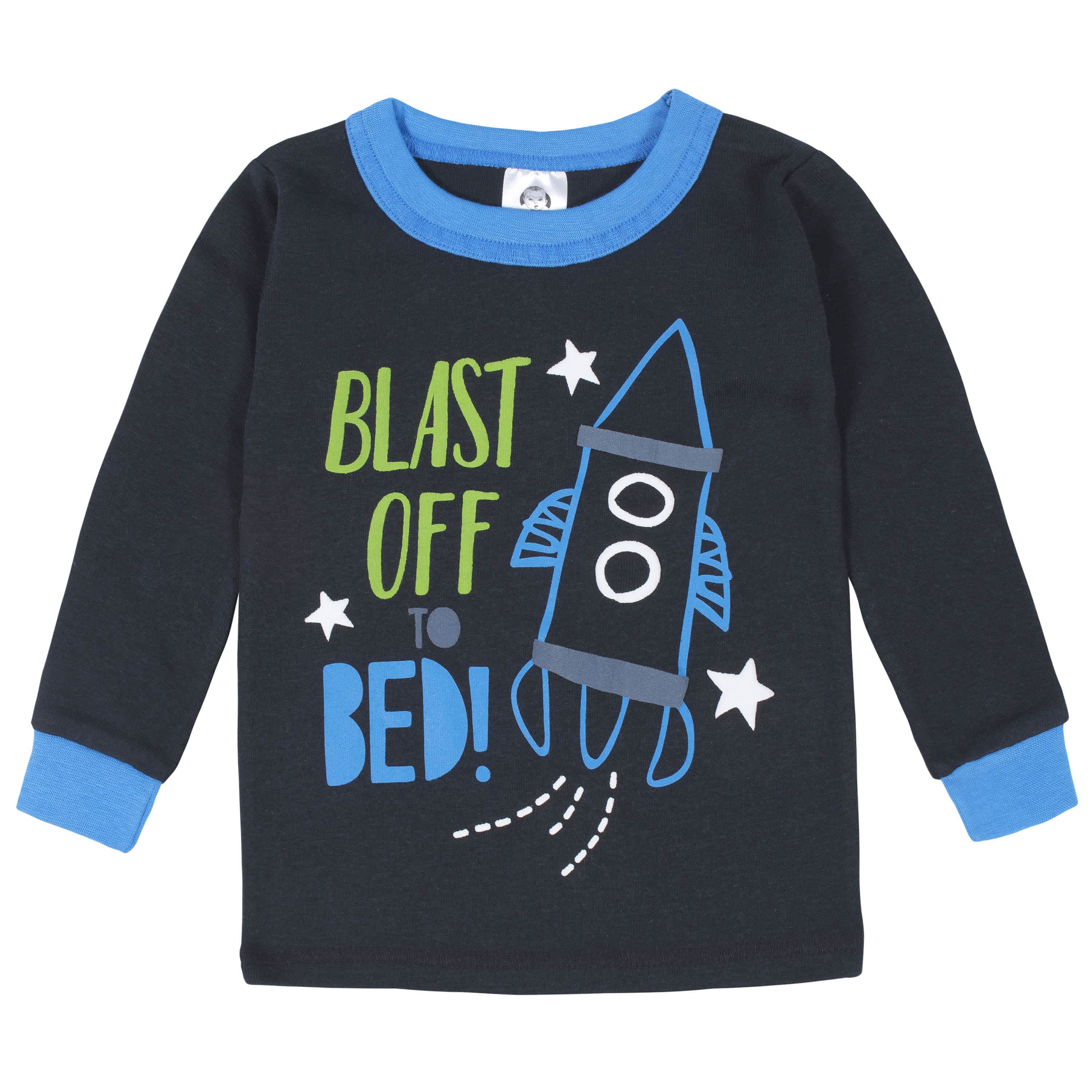 4-Piece Infant & Toddler Boys Space Snug Fit Cotton Pajamas - Image 2