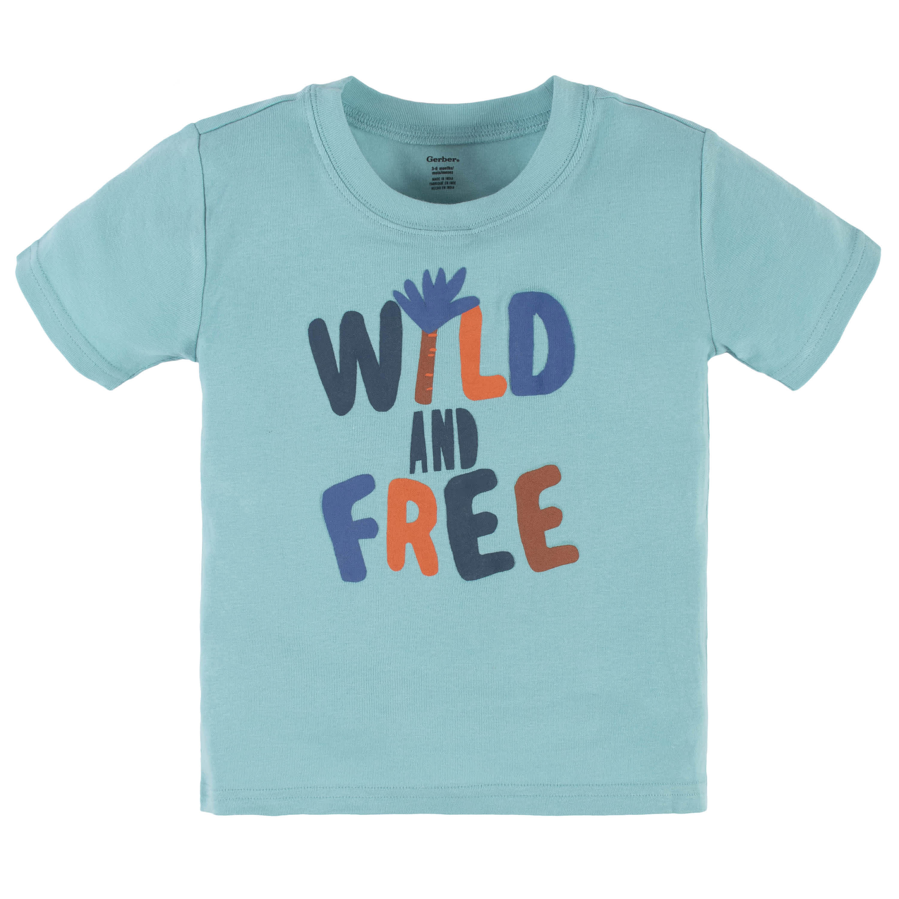 4-Piece Infant & Toddler Boys Wild & Free Tees, Shorts & Pants Set - Image 4