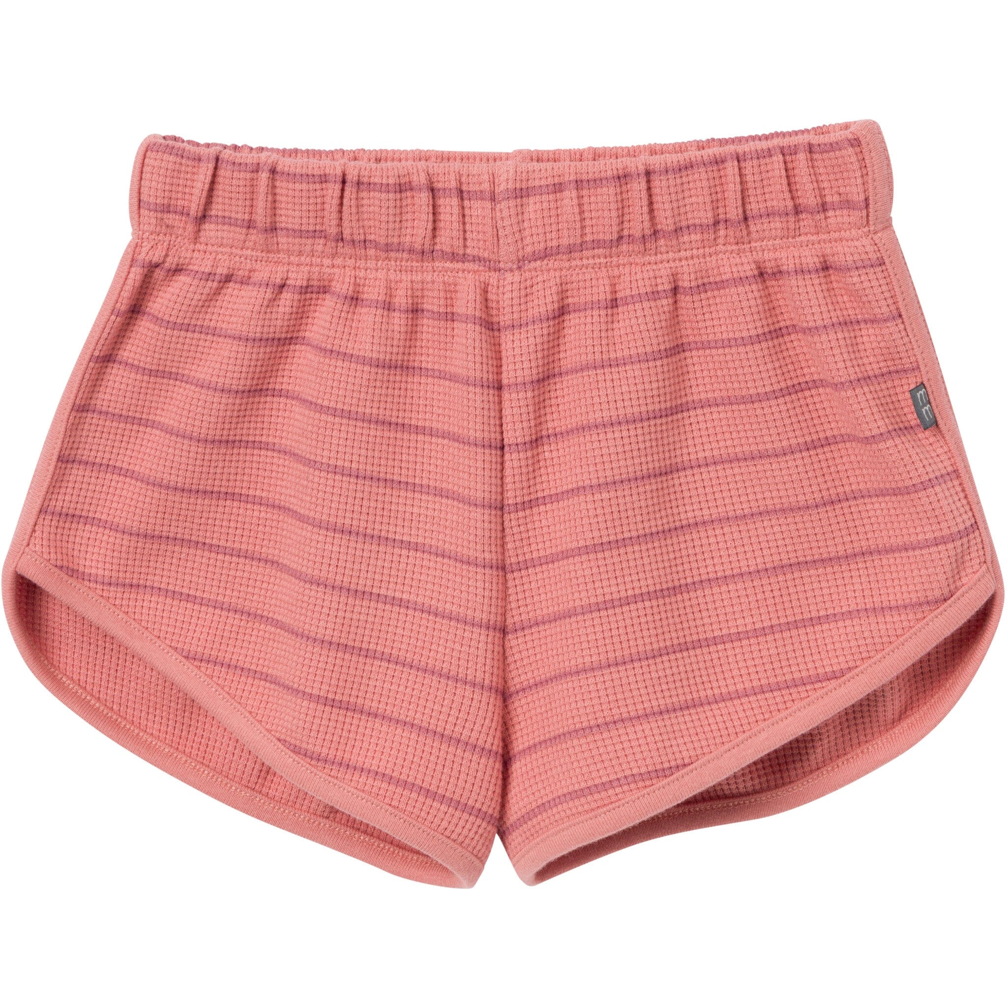 4-Piece Infant & Toddler Girls Rose Stripe Drop Shoulder Crop Tops and Shorts Set - Image 7