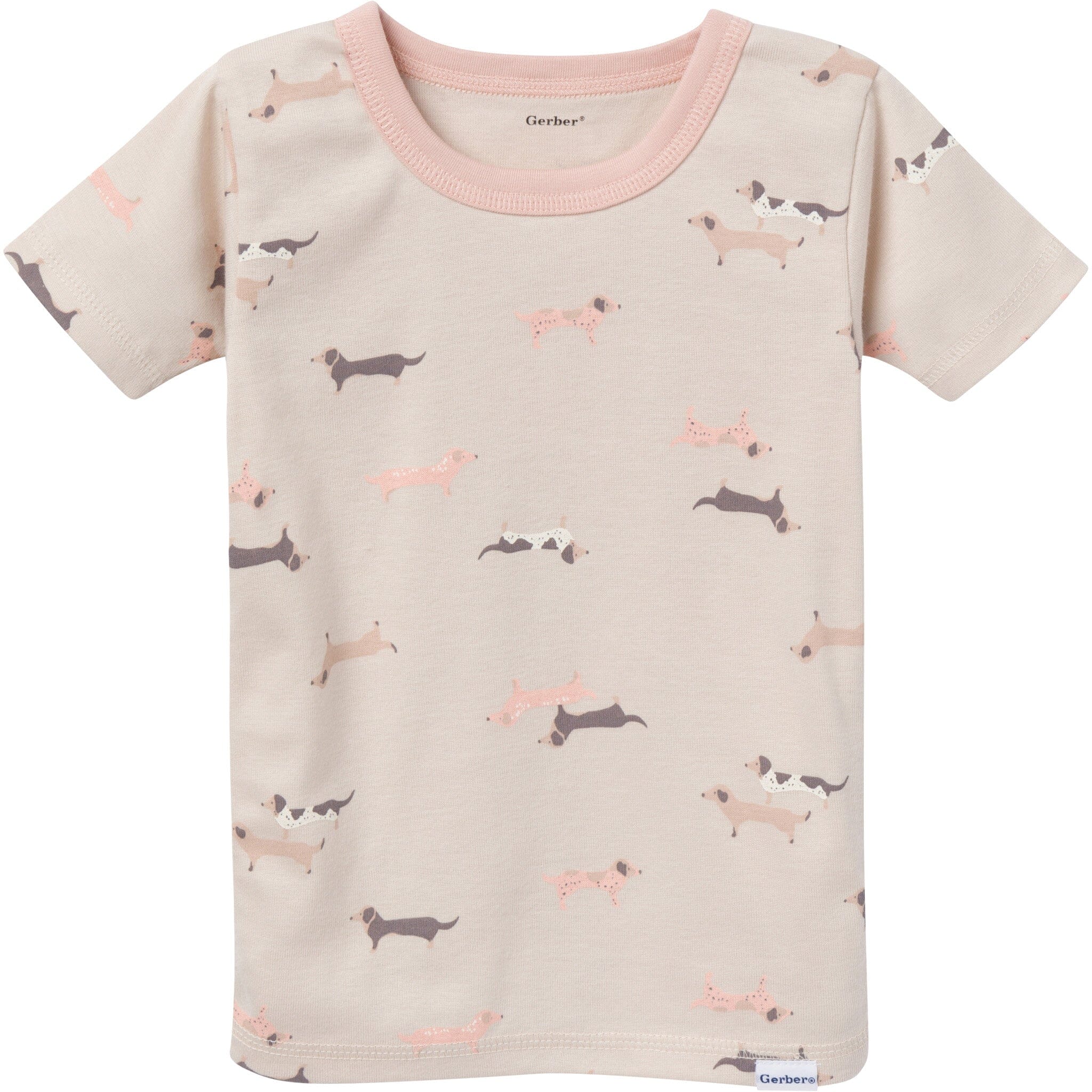4-Piece Infant & Toddler Neutral Dog Tops and Pants Sets - Image 3