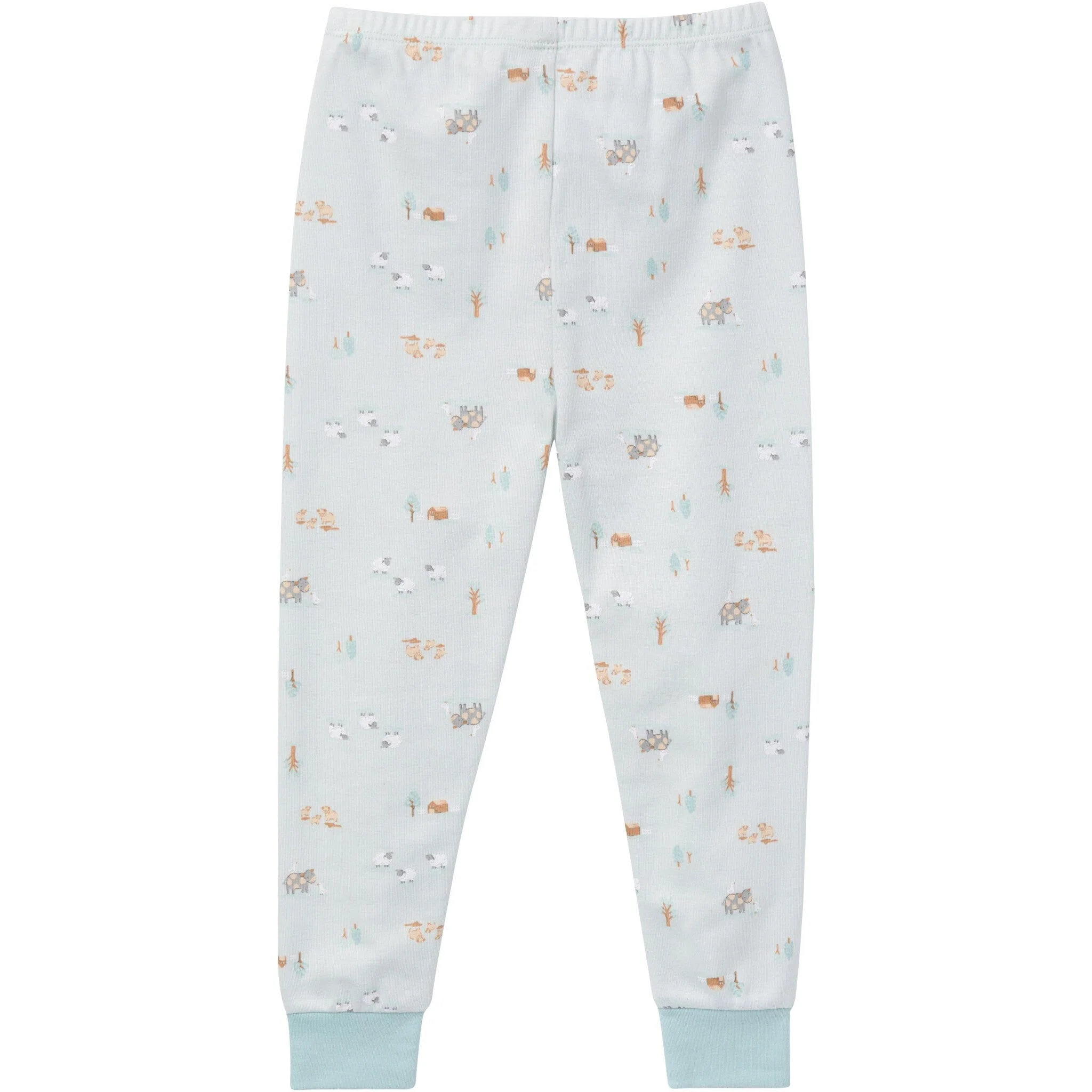4-Piece Infant & Toddler Neutral Farm Tops and Pants Sets - Image 7
