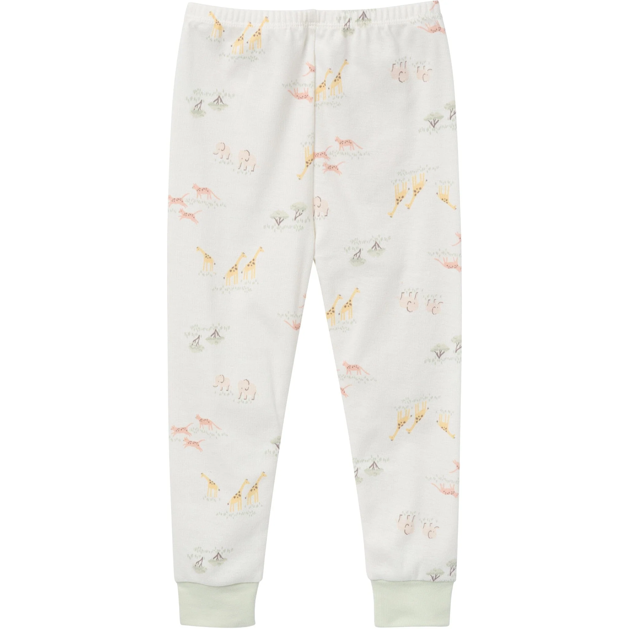 4-Piece Infant & Toddler Neutral Safari Tops and Pants Sets - Image 7