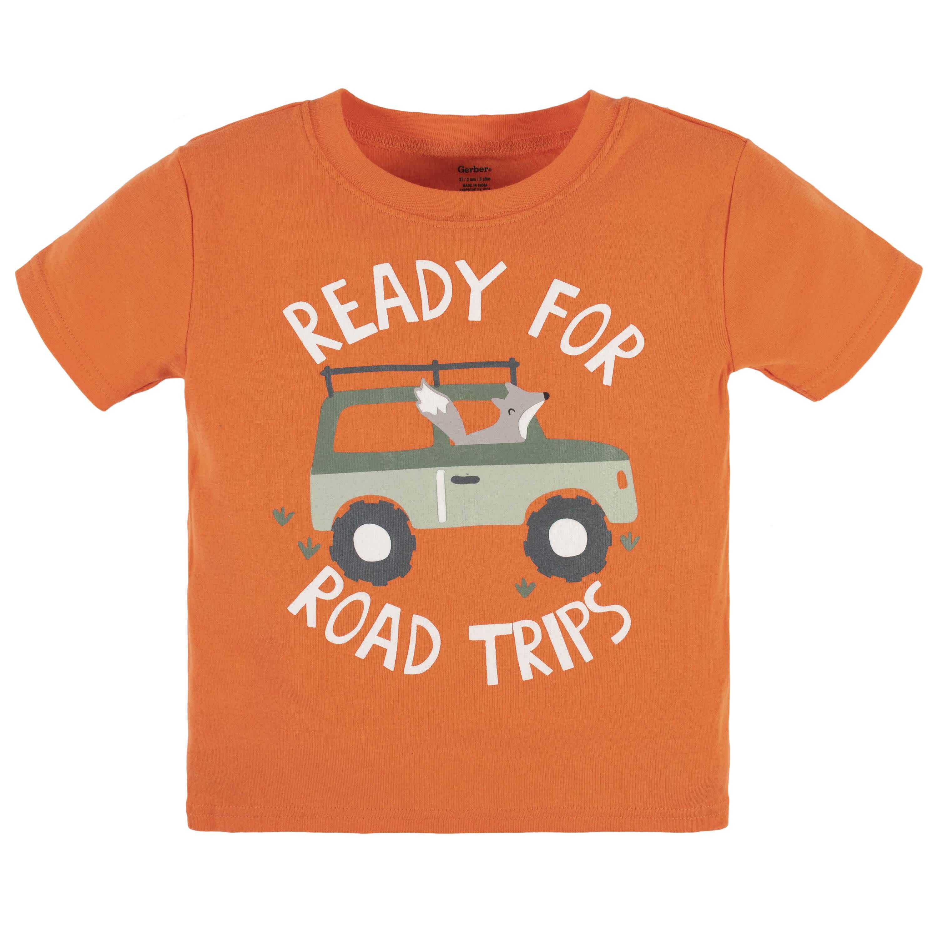 4-Piece Infant & Toddler Boys Camping Fun Tees, Shorts & Pants Set - Image 6