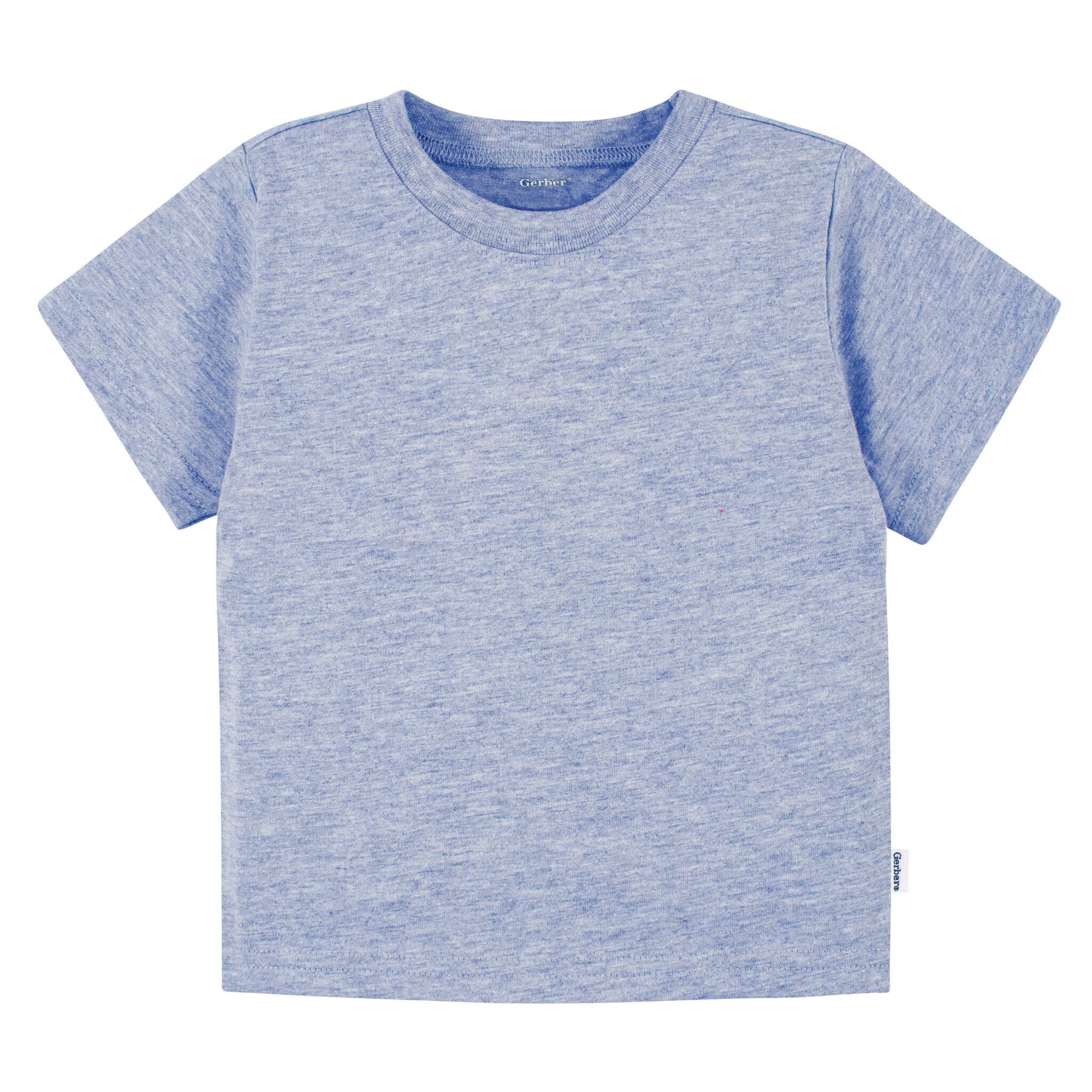 5-Pack Infant & Toddler Boys Cool Blue Short Sleeve T-Shirts - Image 6