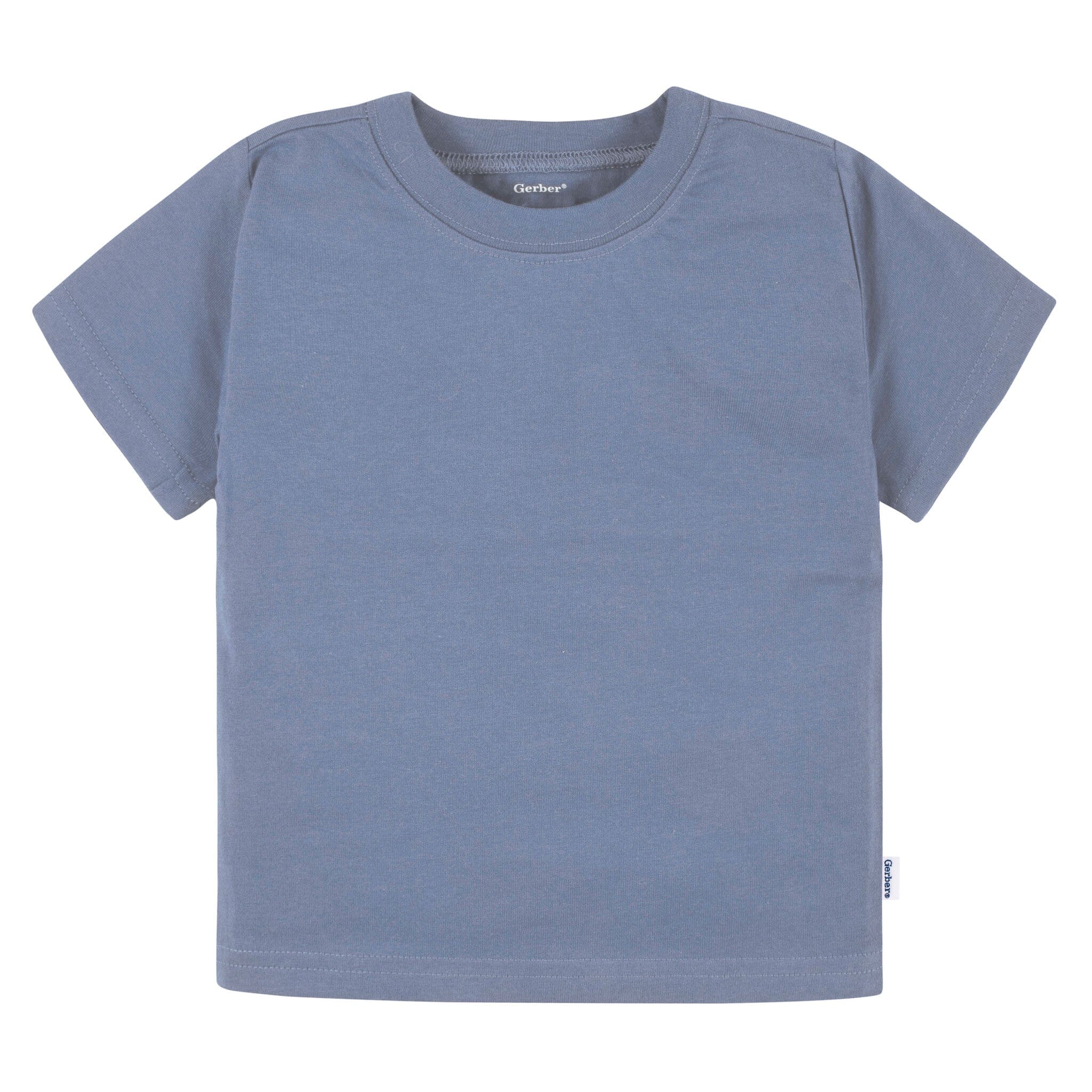 5-Pack Infant & Toddler Boys Earth Tones Short Sleeve T-Shirts - Image 4