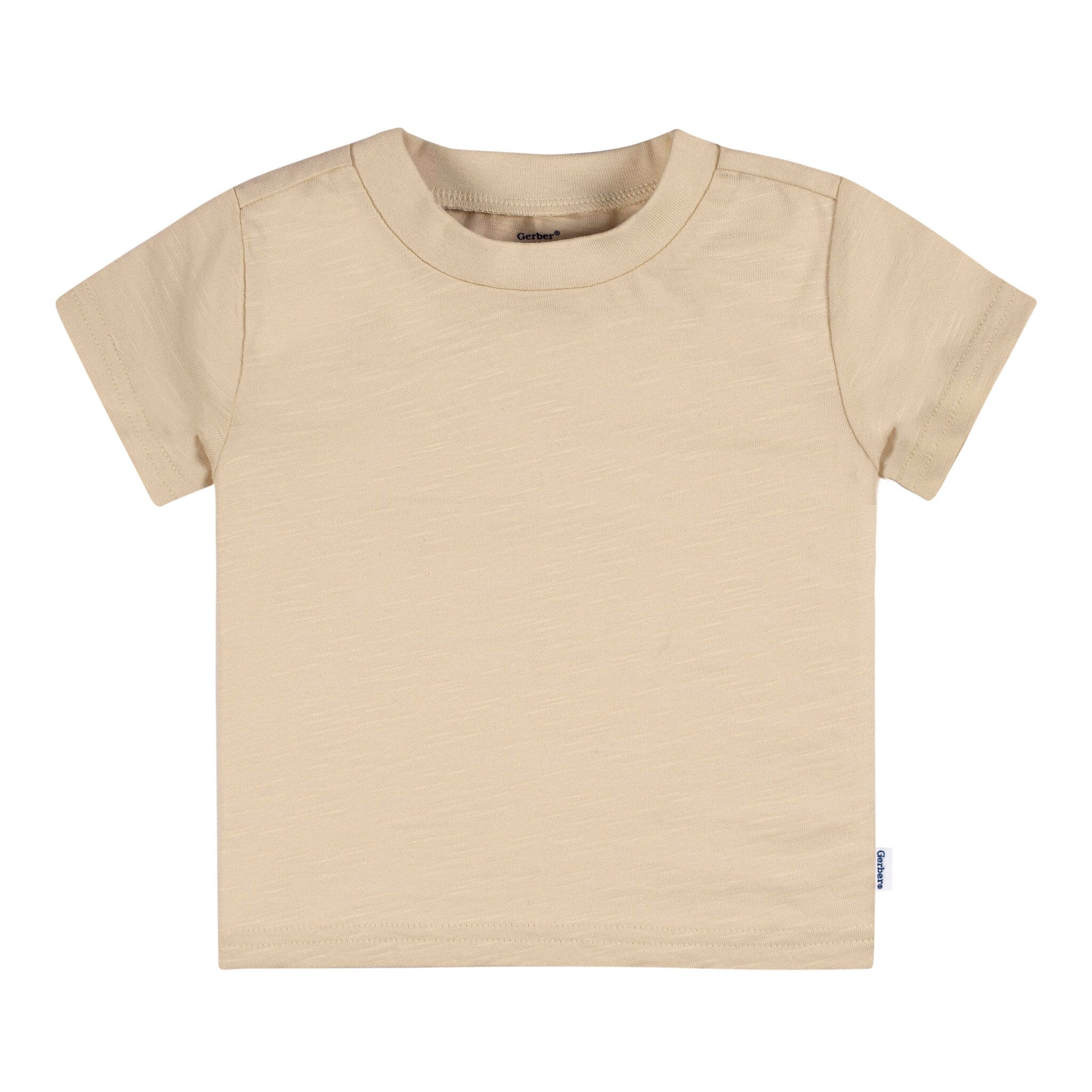 5-Pack Baby Neutral Blue & Green Short Sleeve Tees - Image 6