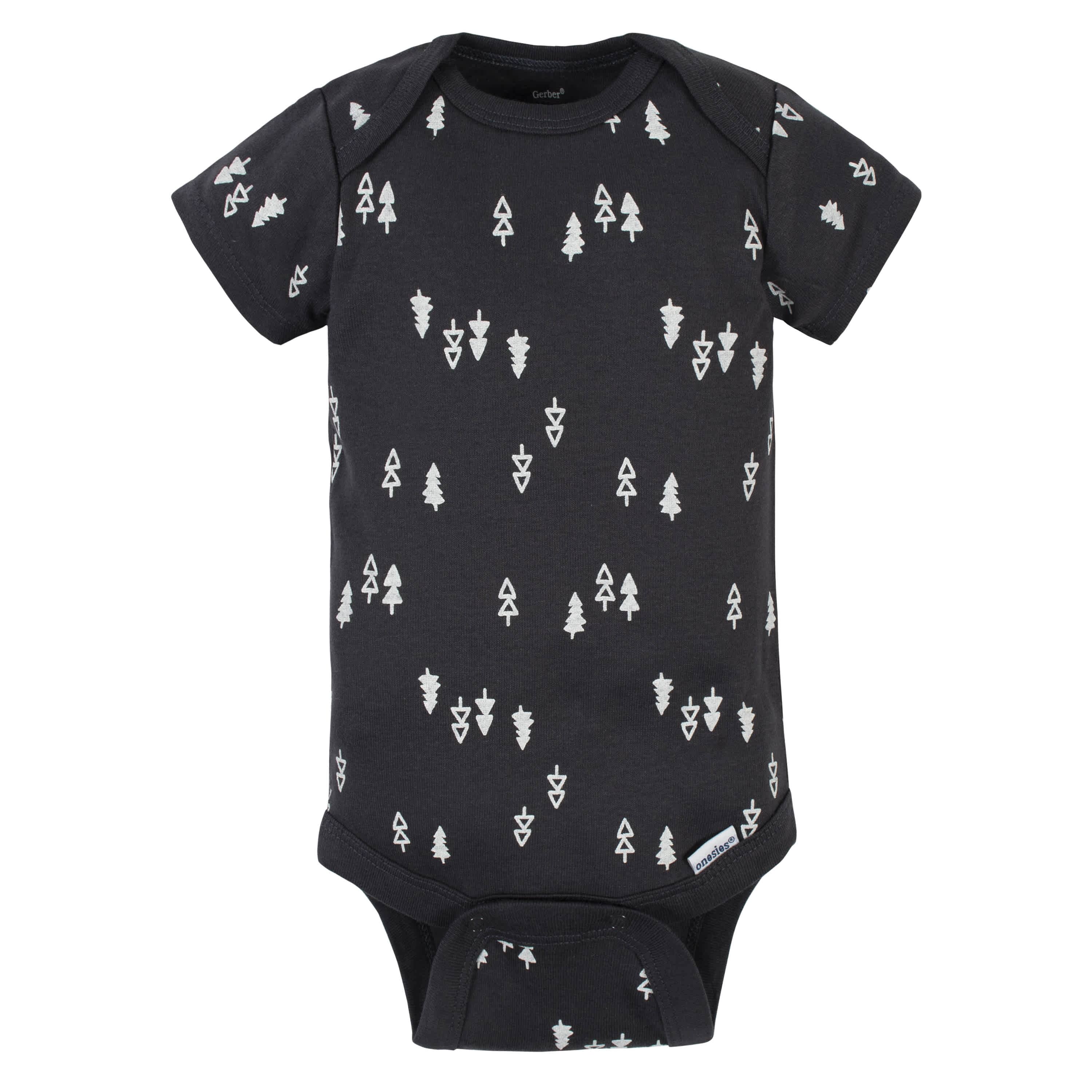 5-Pack Baby Boys Bear Short Sleeve Onesies® Bodysuits - Image 4