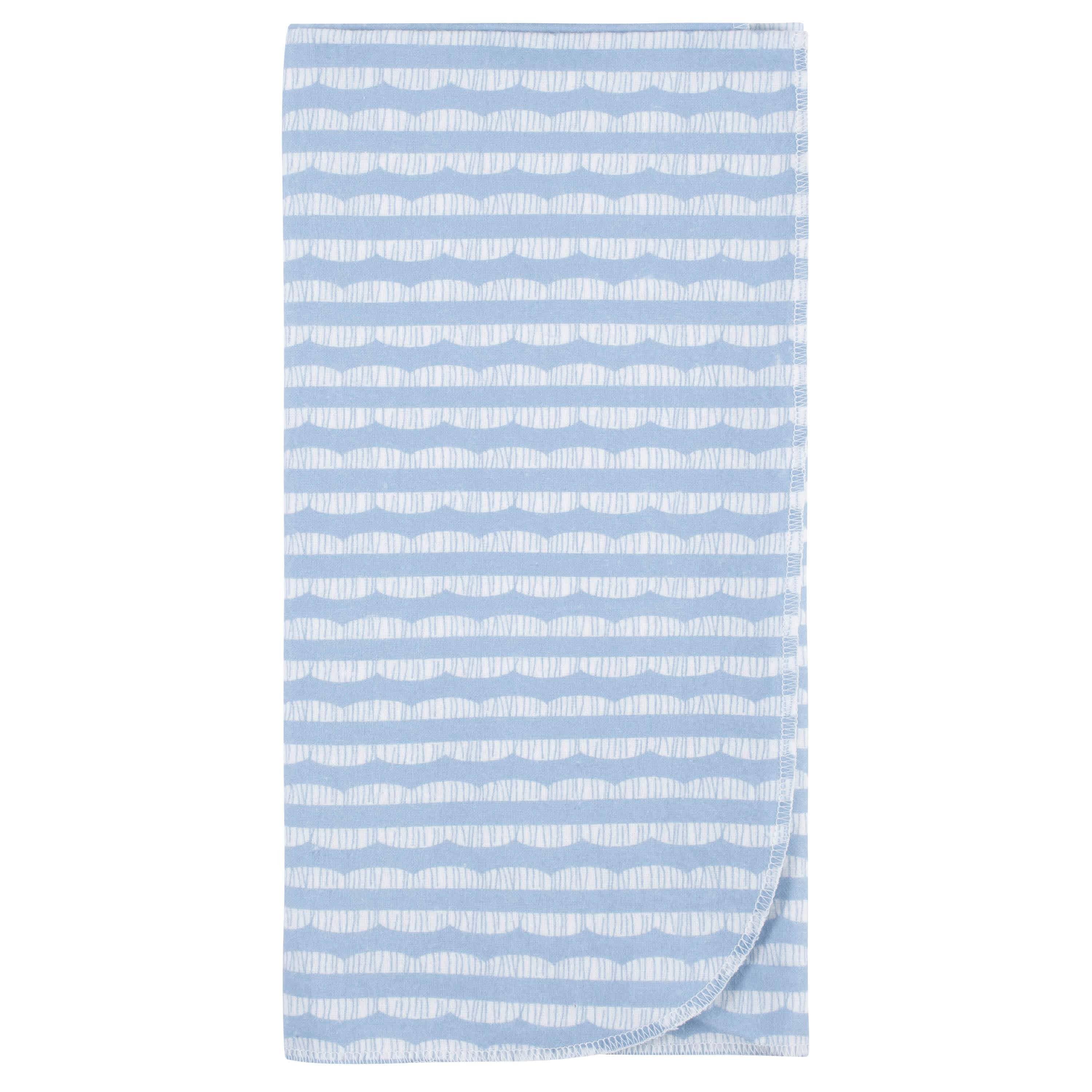 5-Pack Baby Boys Dinosaur Flannel Receiving Blankets - Image 3