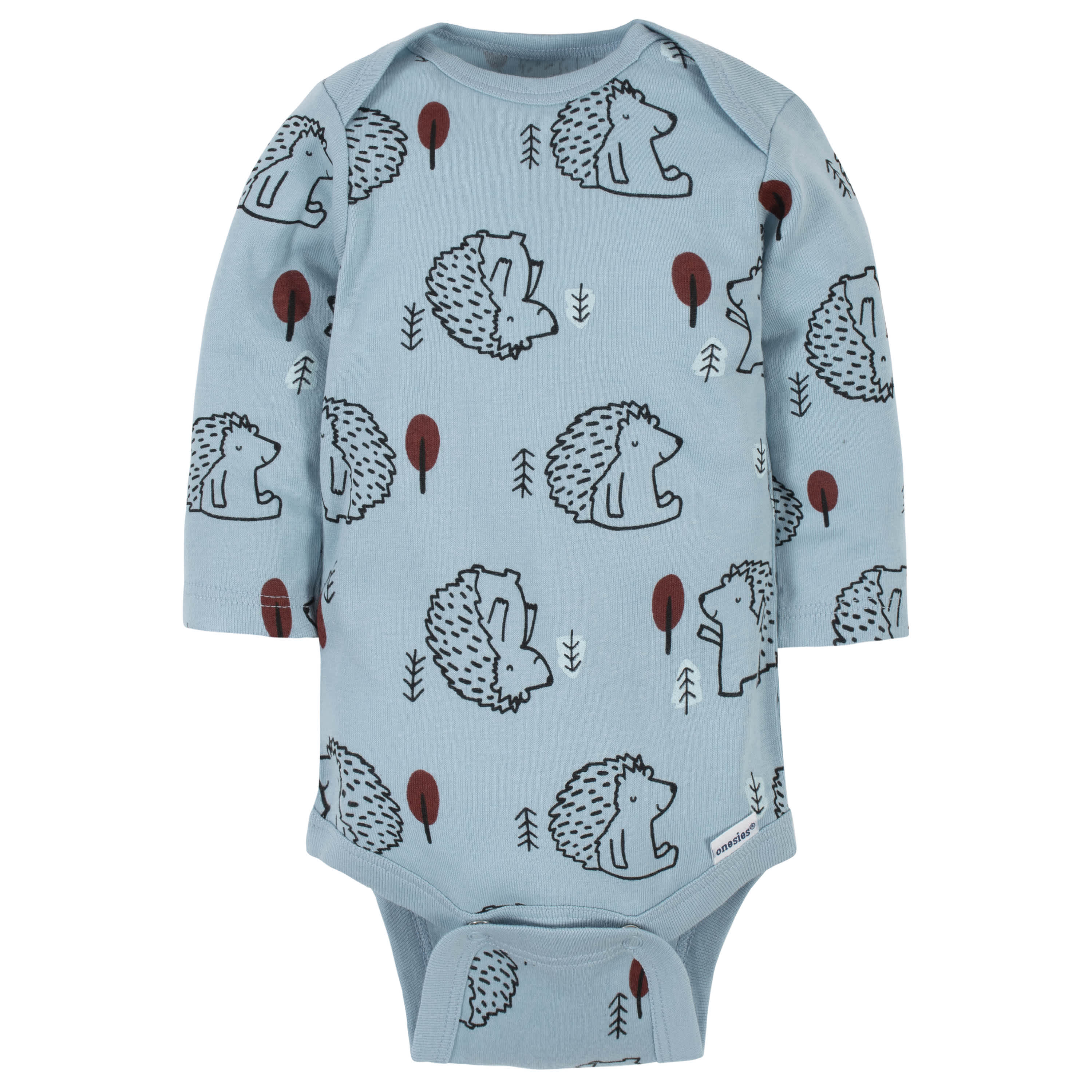 5-Pack Baby Boys Fox Long Sleeve Onesies® Bodysuits - Image 6