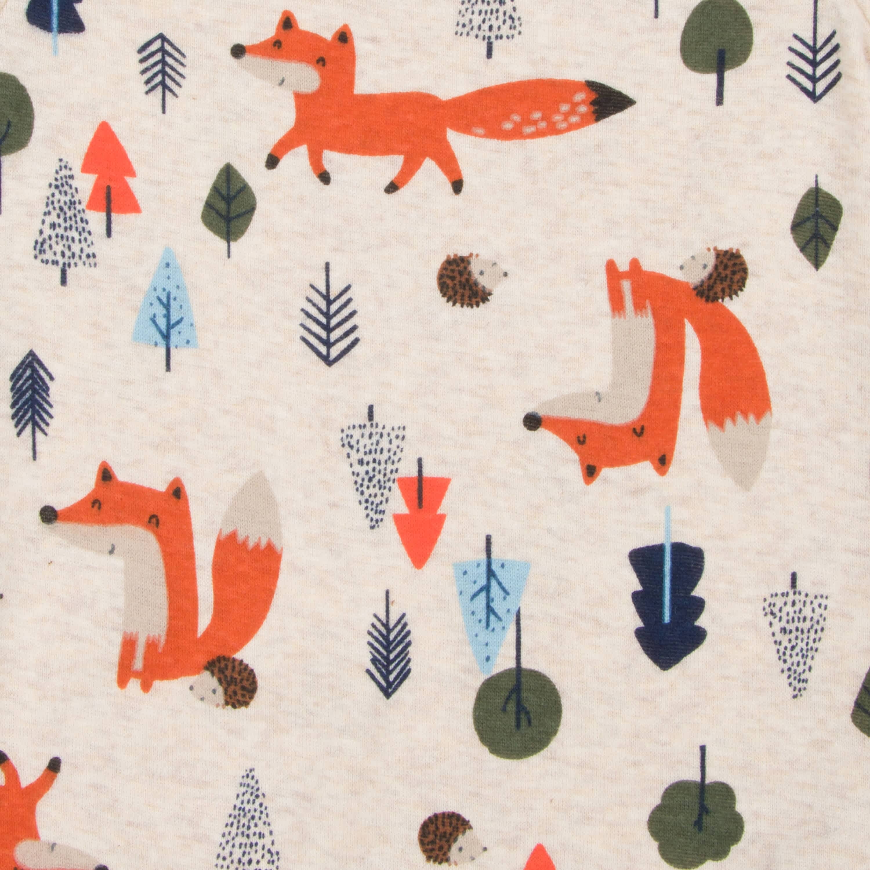 5-Pack Baby Boys Fox Short Sleeve Onesies® Bodysuits - Image 7