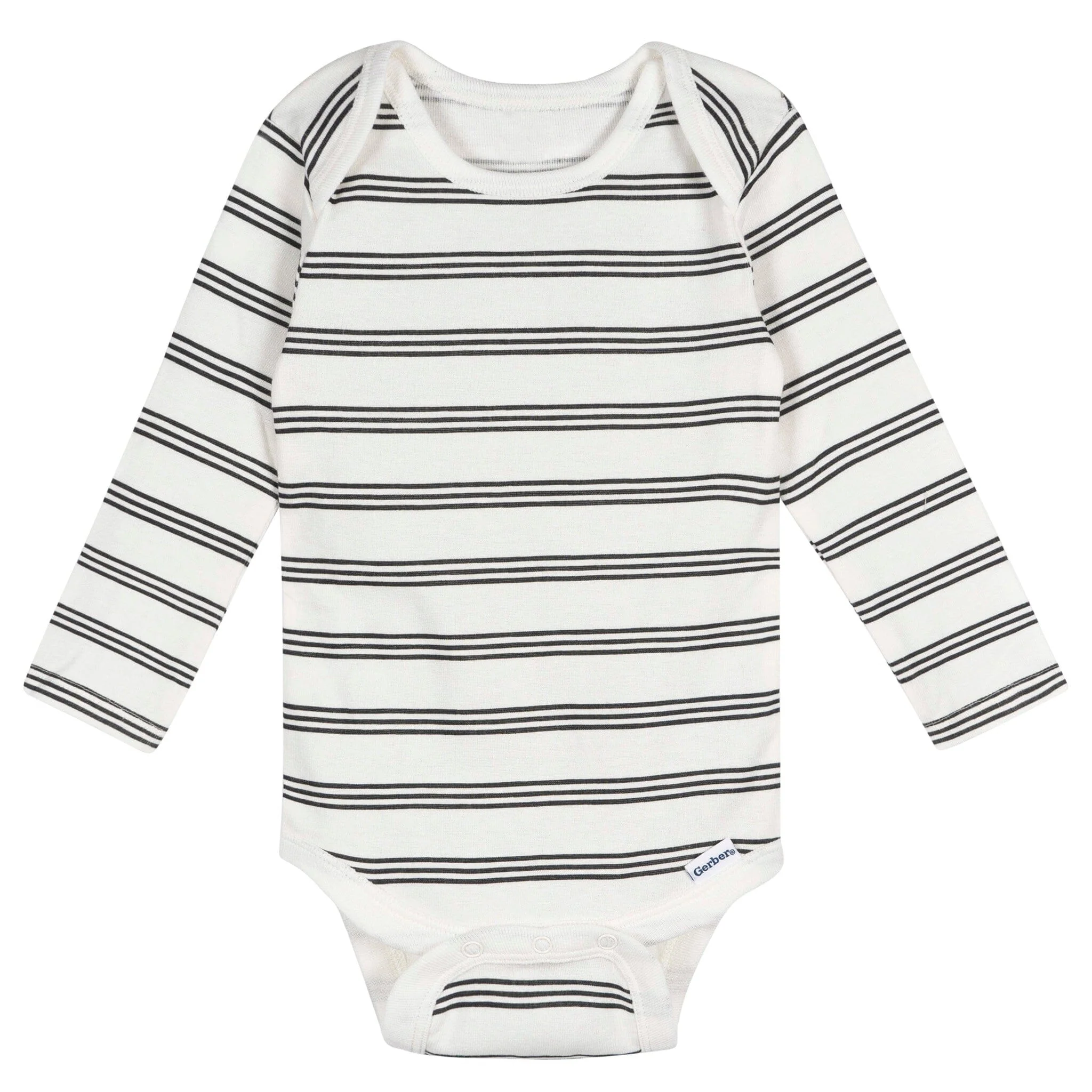 5-Pack Baby Boys Moons Long Sleeve Bodysuits - Image 7